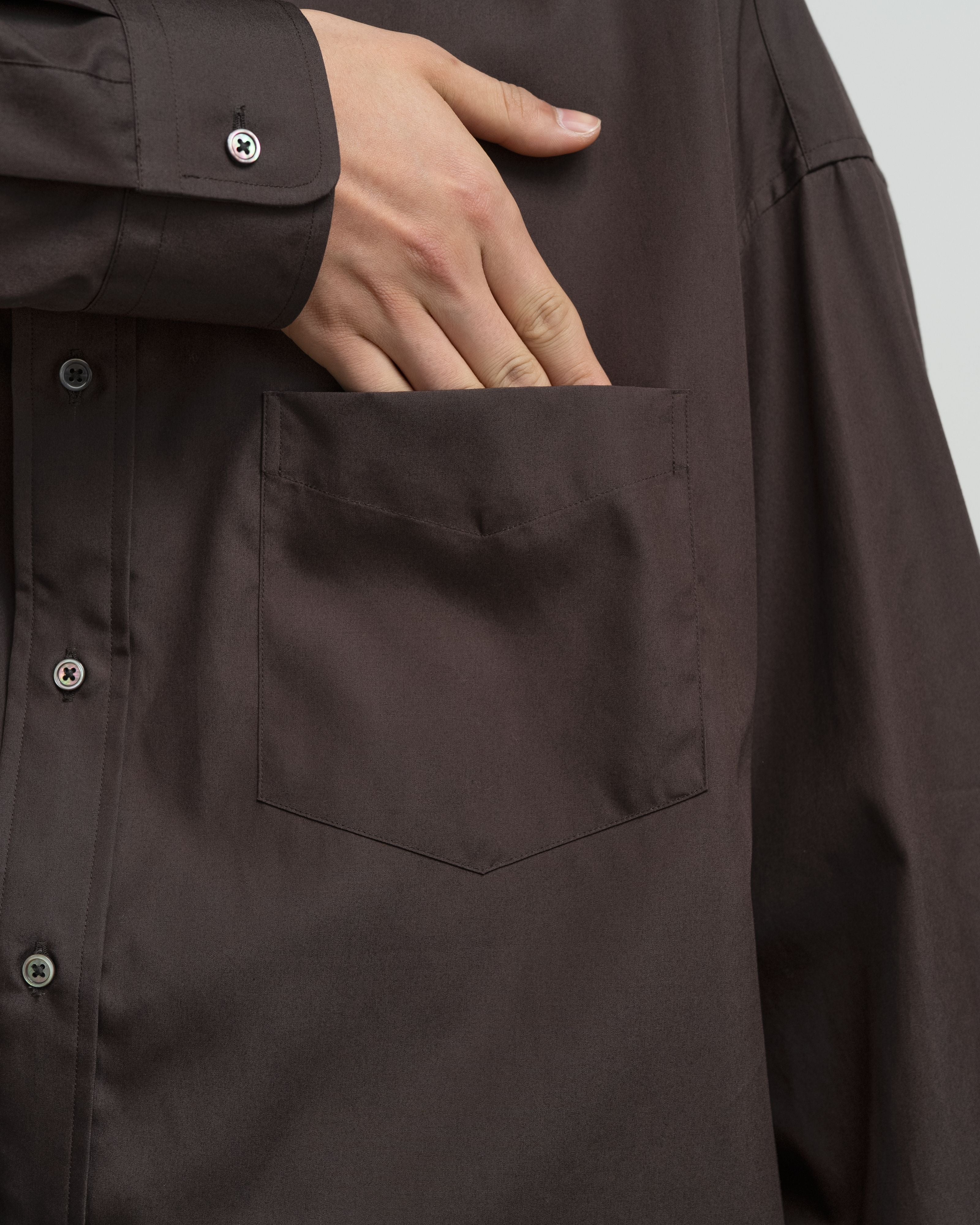 【7/11(土)発売】Easy Care Poplin L/S Oversized B.D Shirt