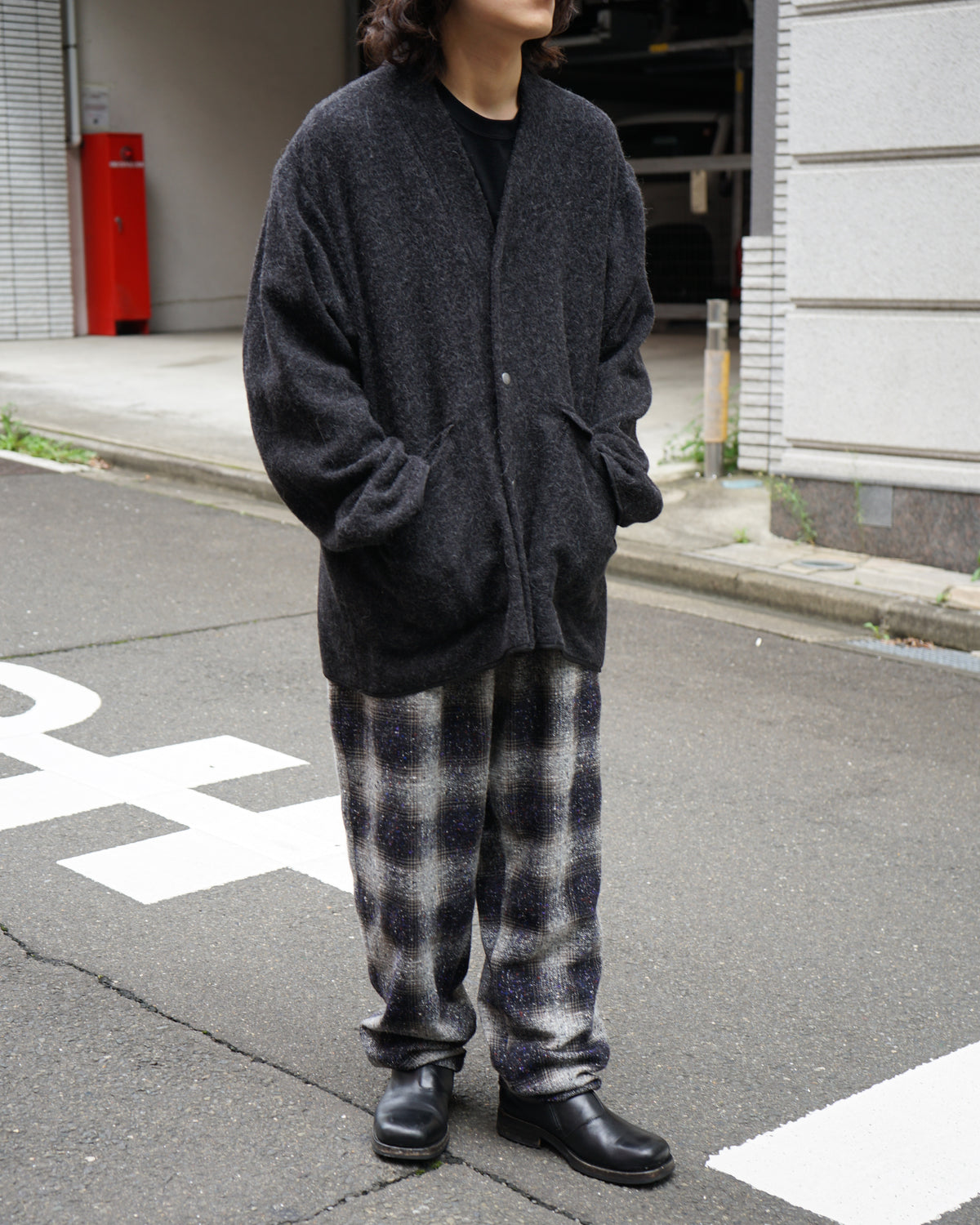 SNAP BUTTON BLOUSON B