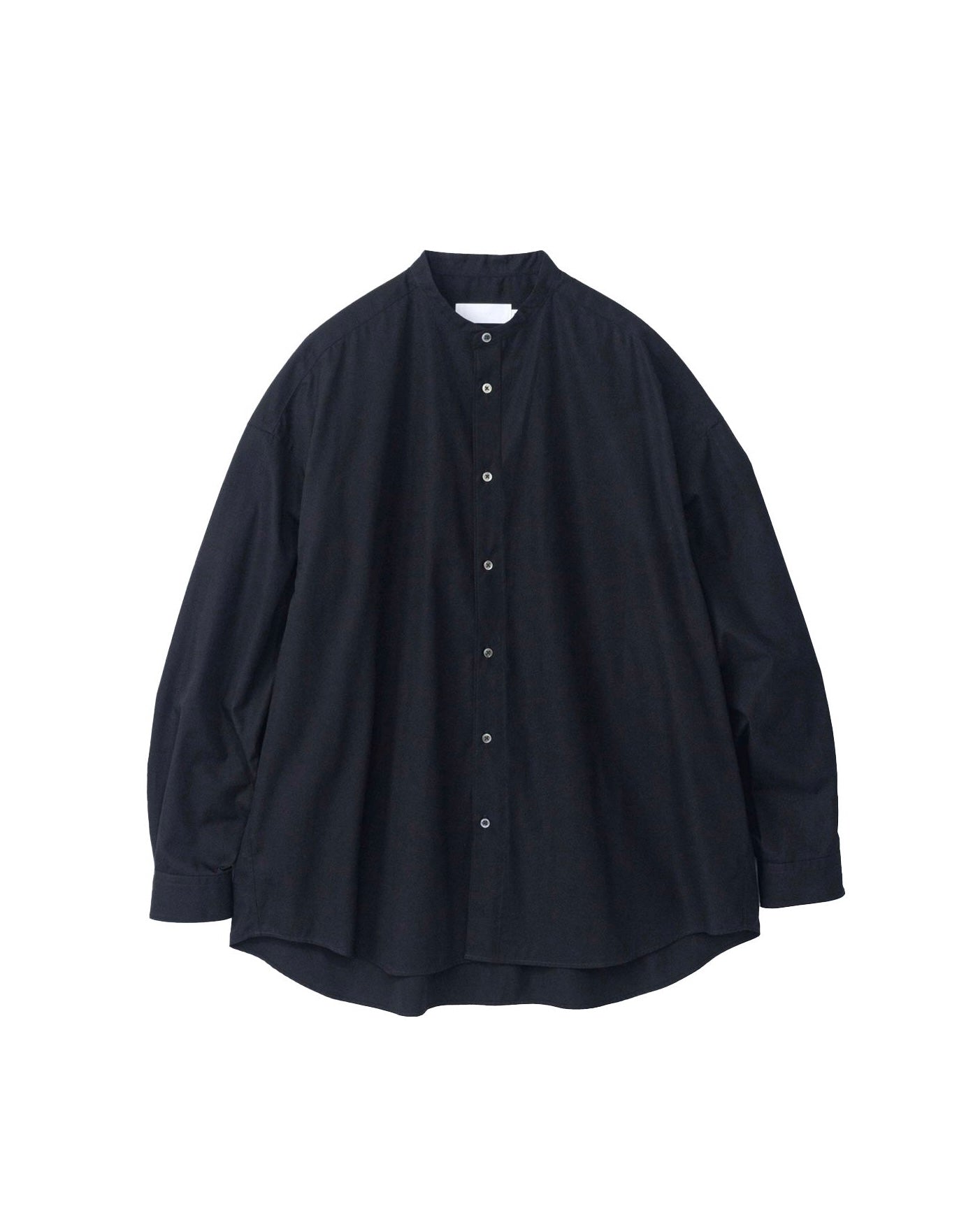 【7/11(土)発売】High Count Broad L/S Oversized Band Collar Shirt