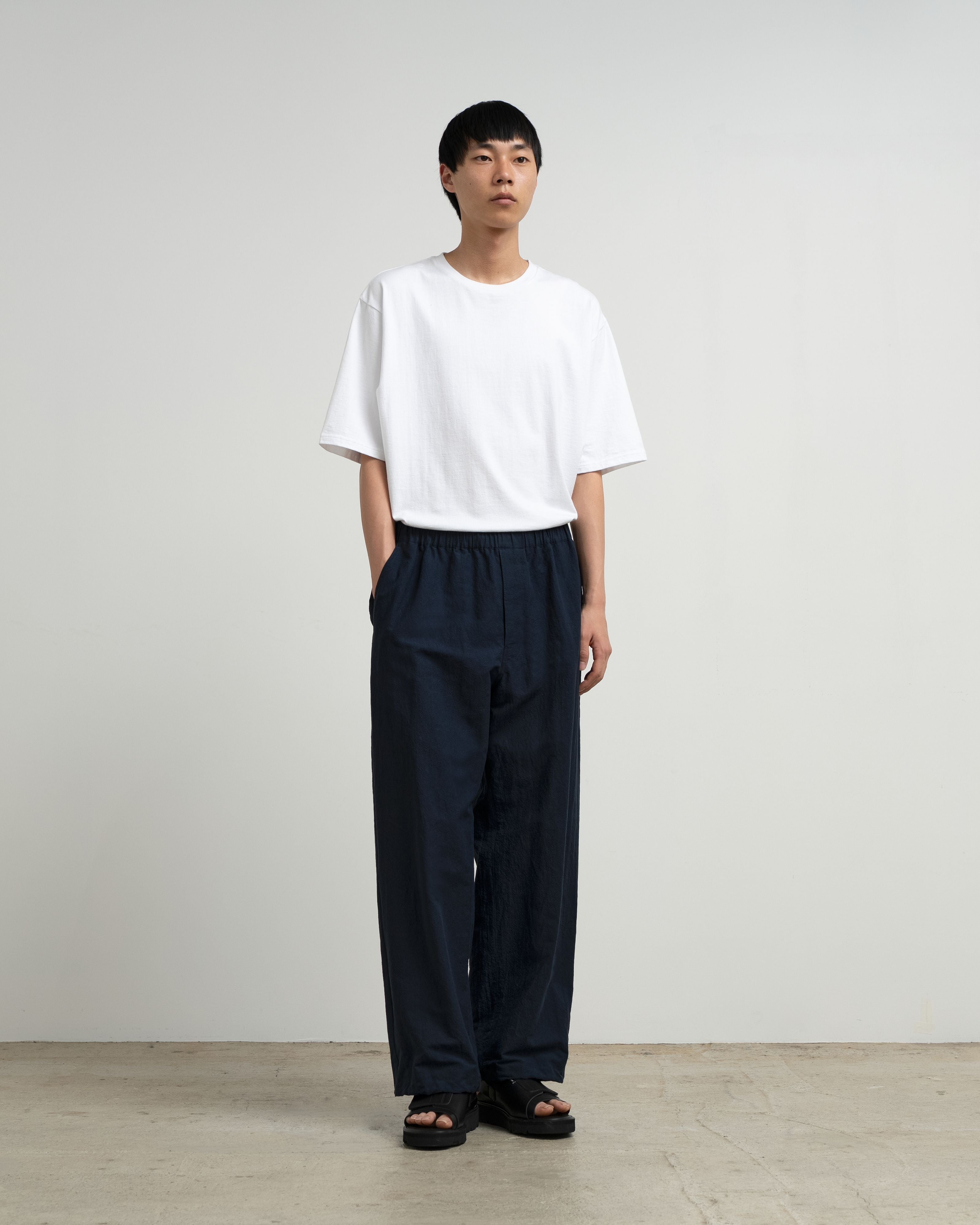 【5/23(土)発売】Cotton Linen Seersucker Track Pants