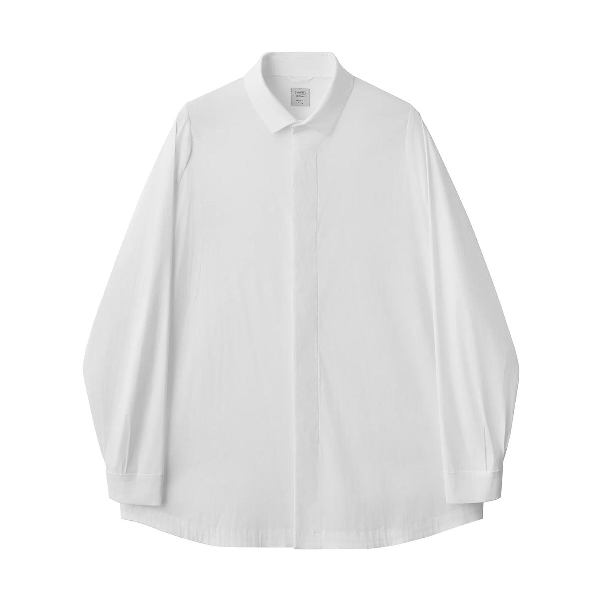 【POPUP Limited】CARTRIDGE SHIRT - BIOLAYER CONNECT #WHITE