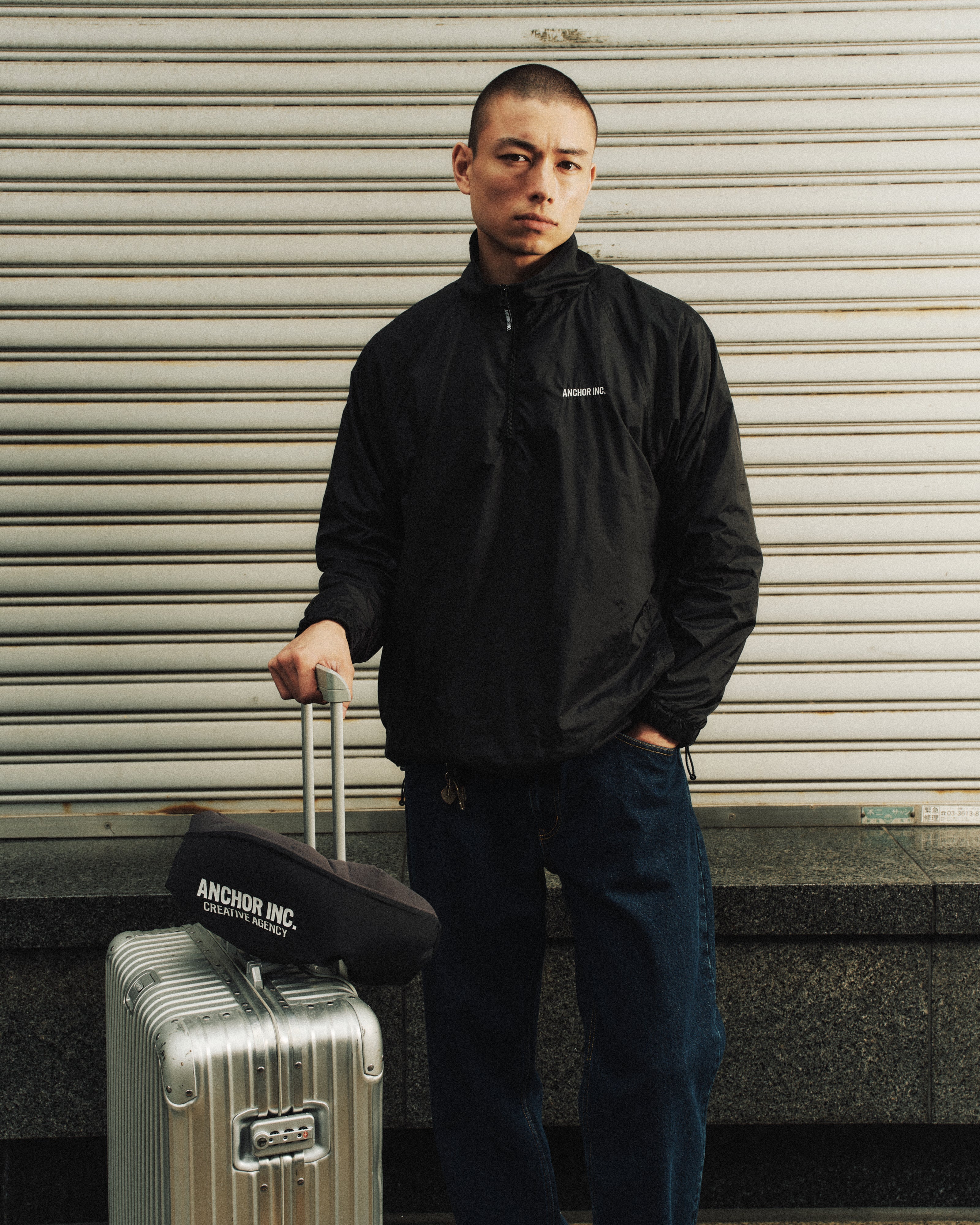 BOLD LOGO RIPSTOP ANORAK