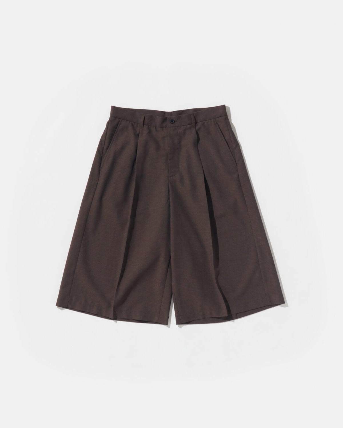 TUCK WIDE SHORTS C