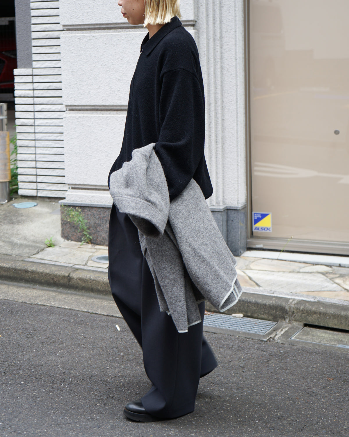 SNAP BUTTON BLOUSON B