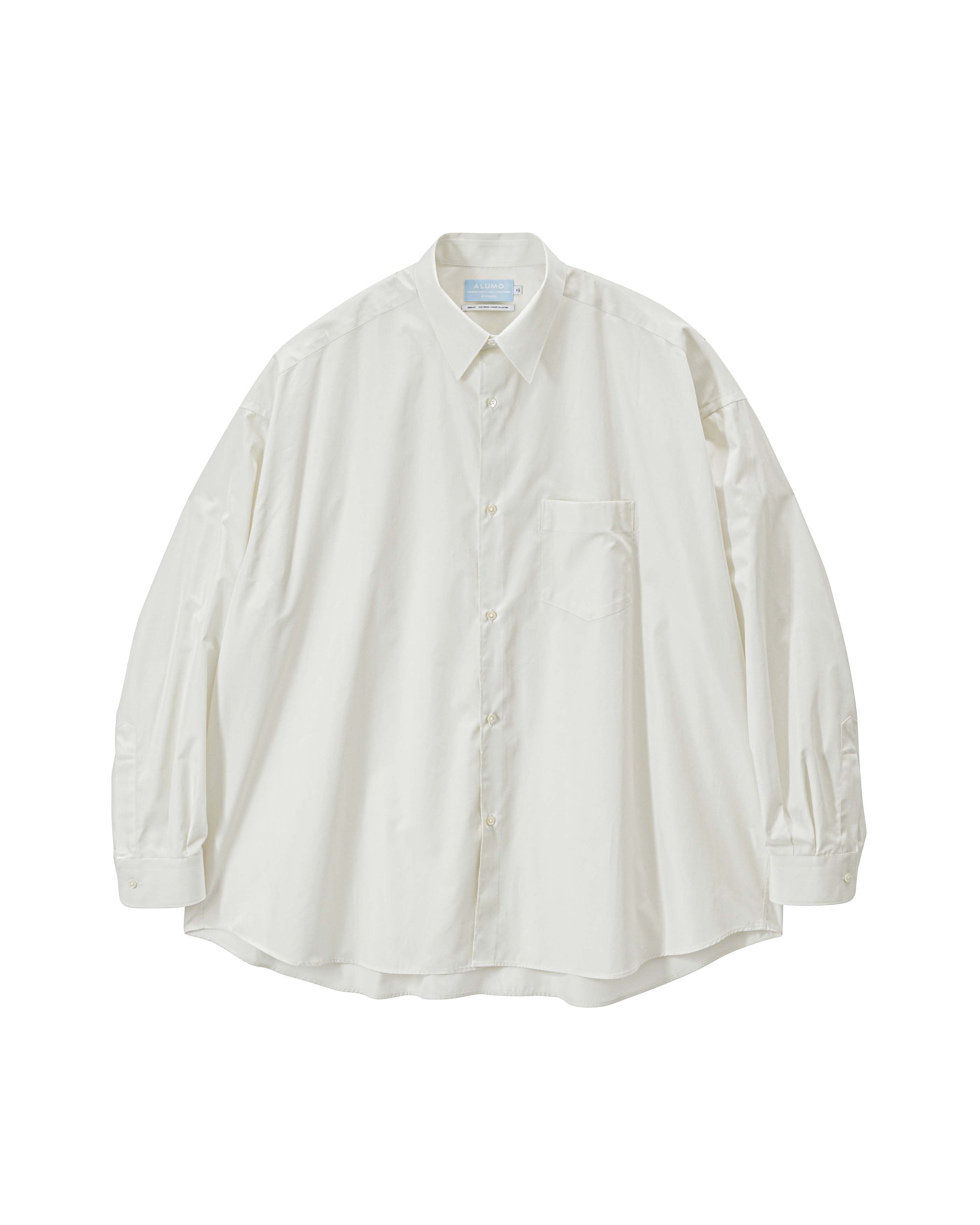 の*ん様 ALUMO for GP L/S OS Regular Collar ALUMO for GP L/S Oversized Regular Collar Shirt
