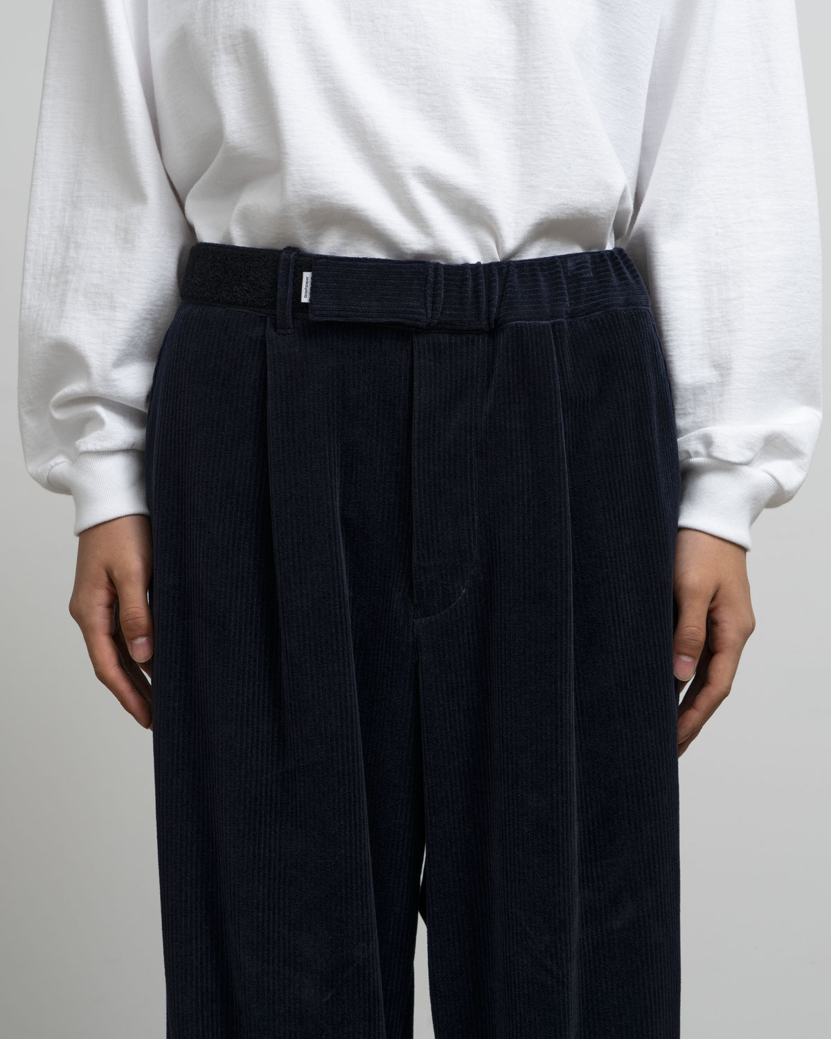 【9/5(土)発売】Soft Knit Corduroy Wide Chef Pants