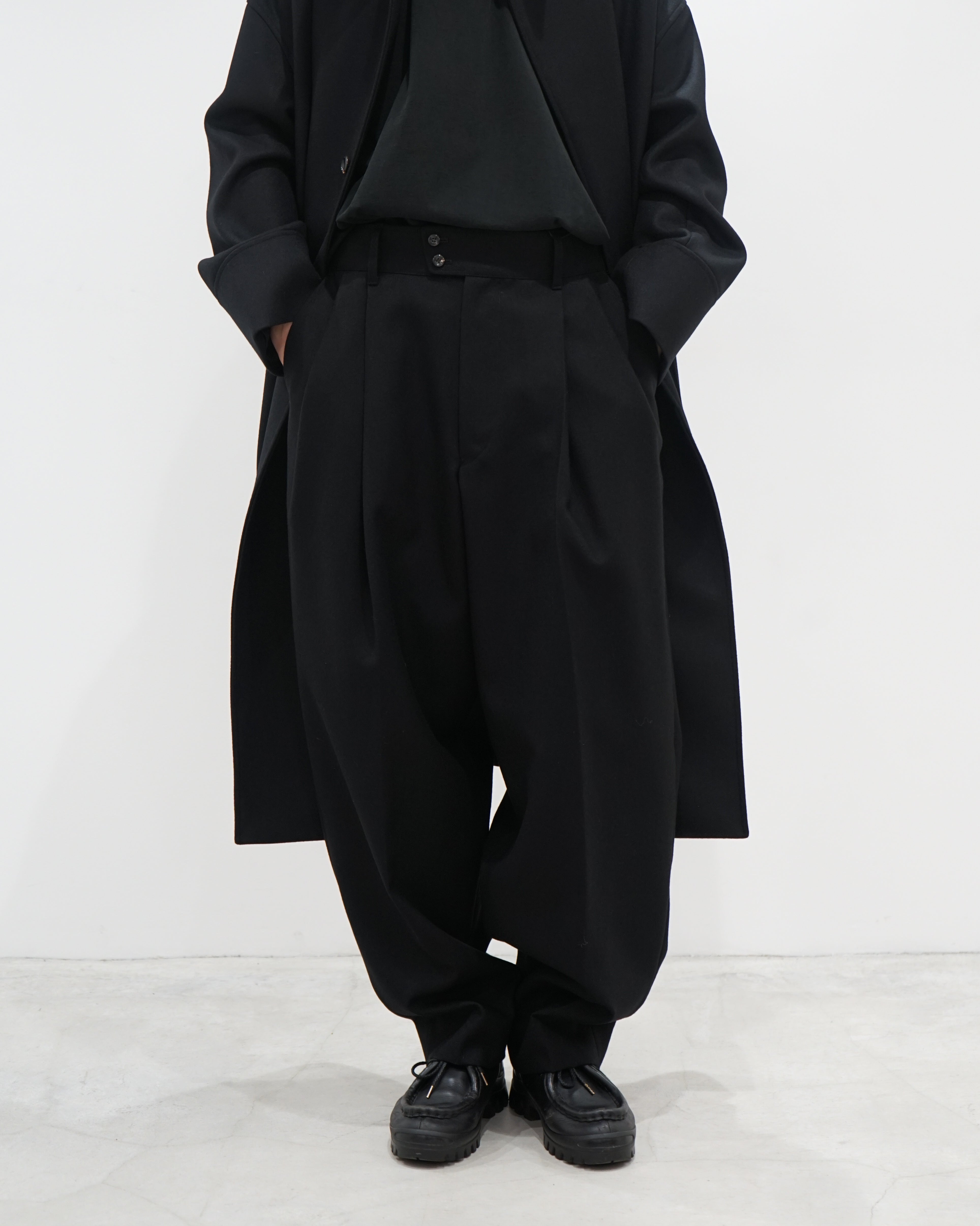 THE RERACS - DEEP TUCK WIDE SLACKS