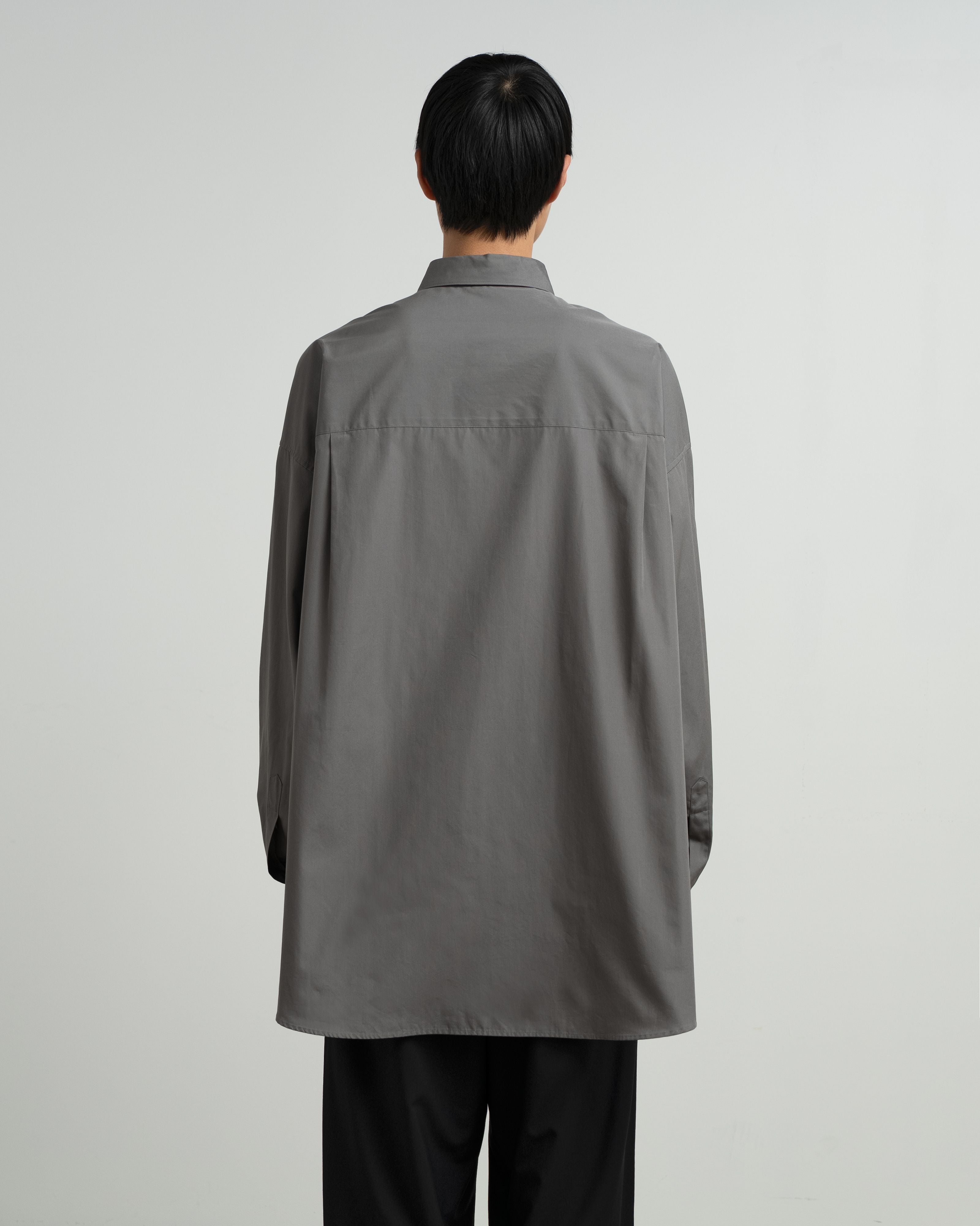 【8/22(土)発売】ALUMO for GP L/S Oversized Regular Collar Shirt