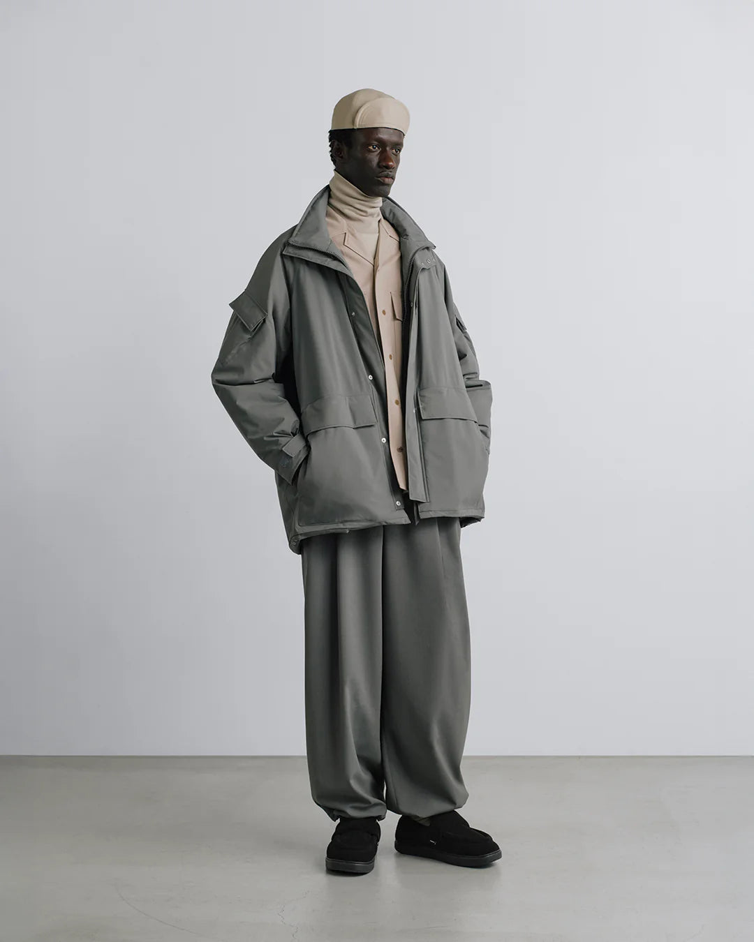 【9/26(土)発売】Fine Wool Saxony Military Cap
