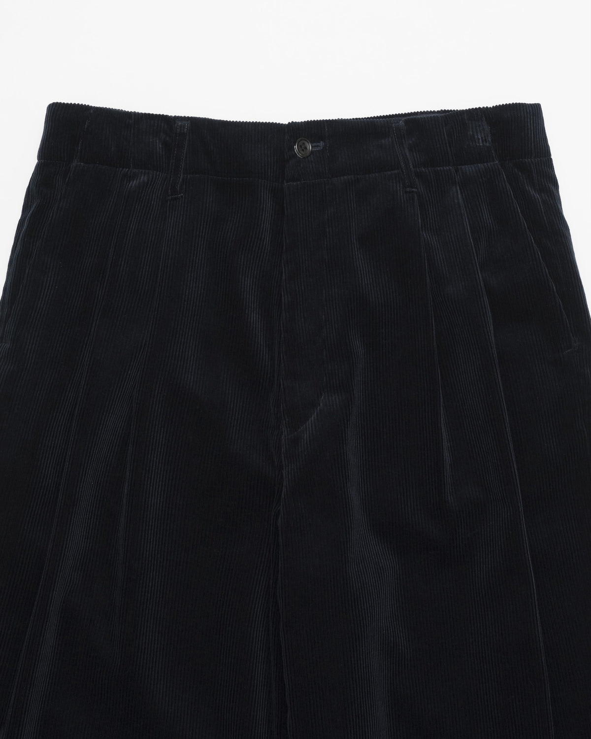 【10/10(土)発売】Suvin Corduroy Wide Straight Trousers