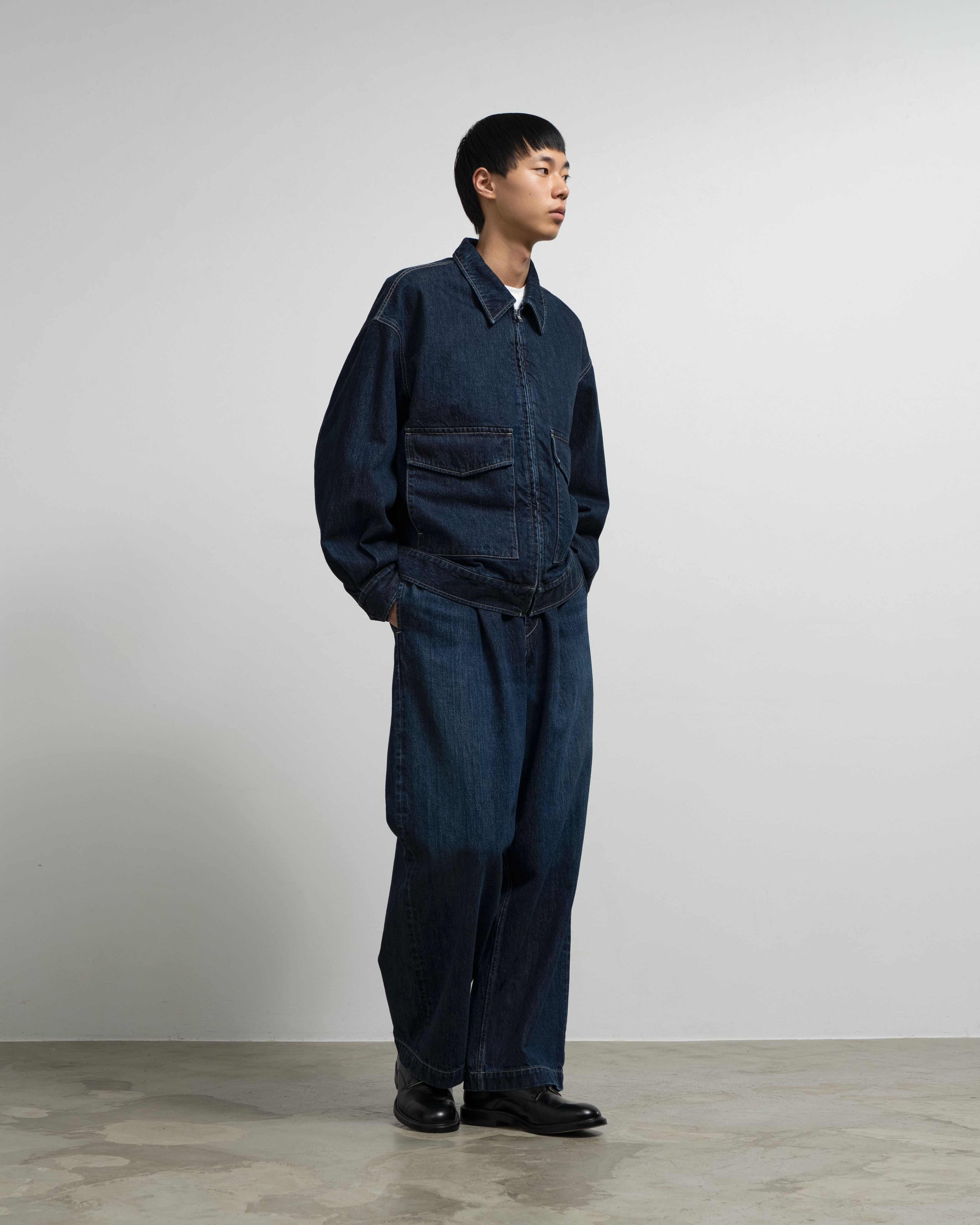 【7/25(土)発売】Selvage Denim Zip Jacket -DARK FADE-