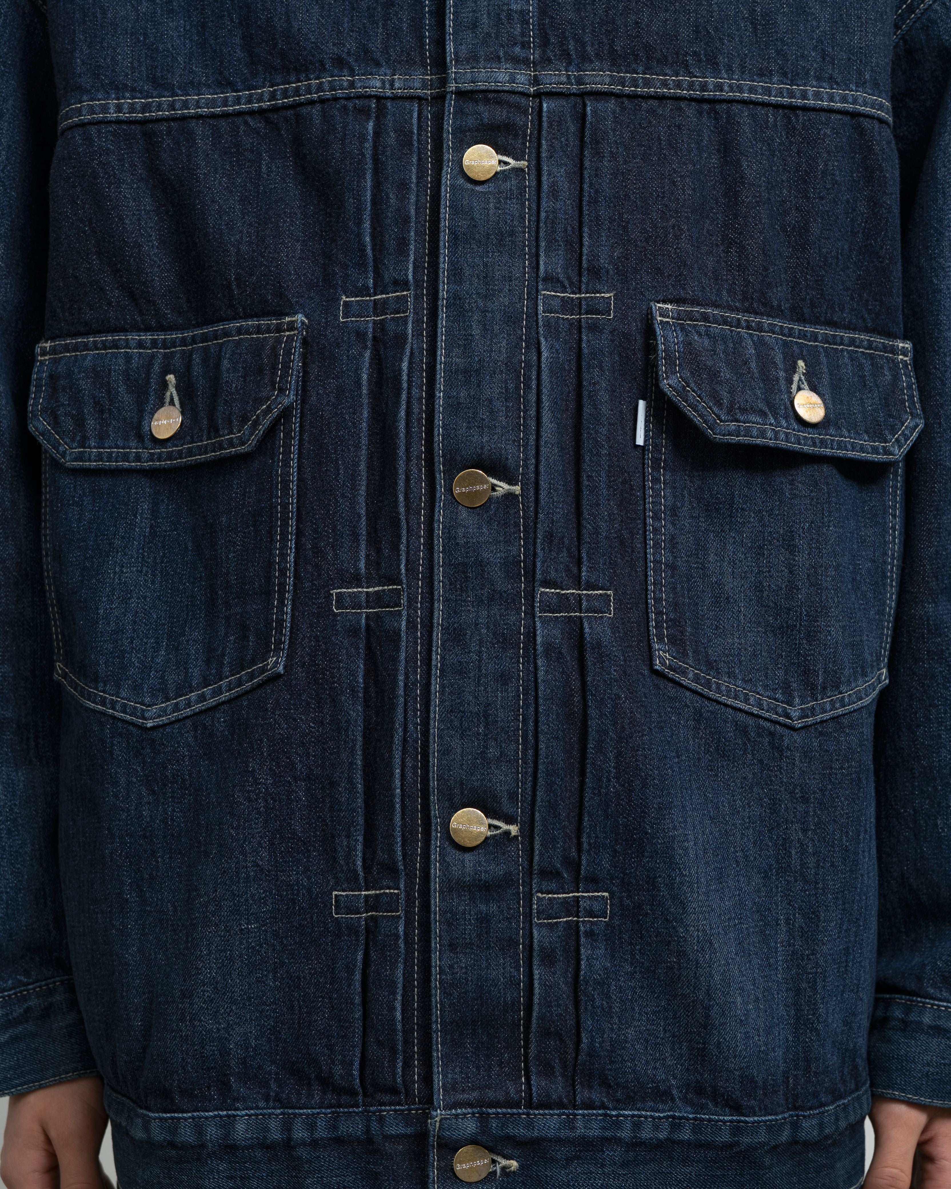 Selvage Denim Jacket -DARK FADE-