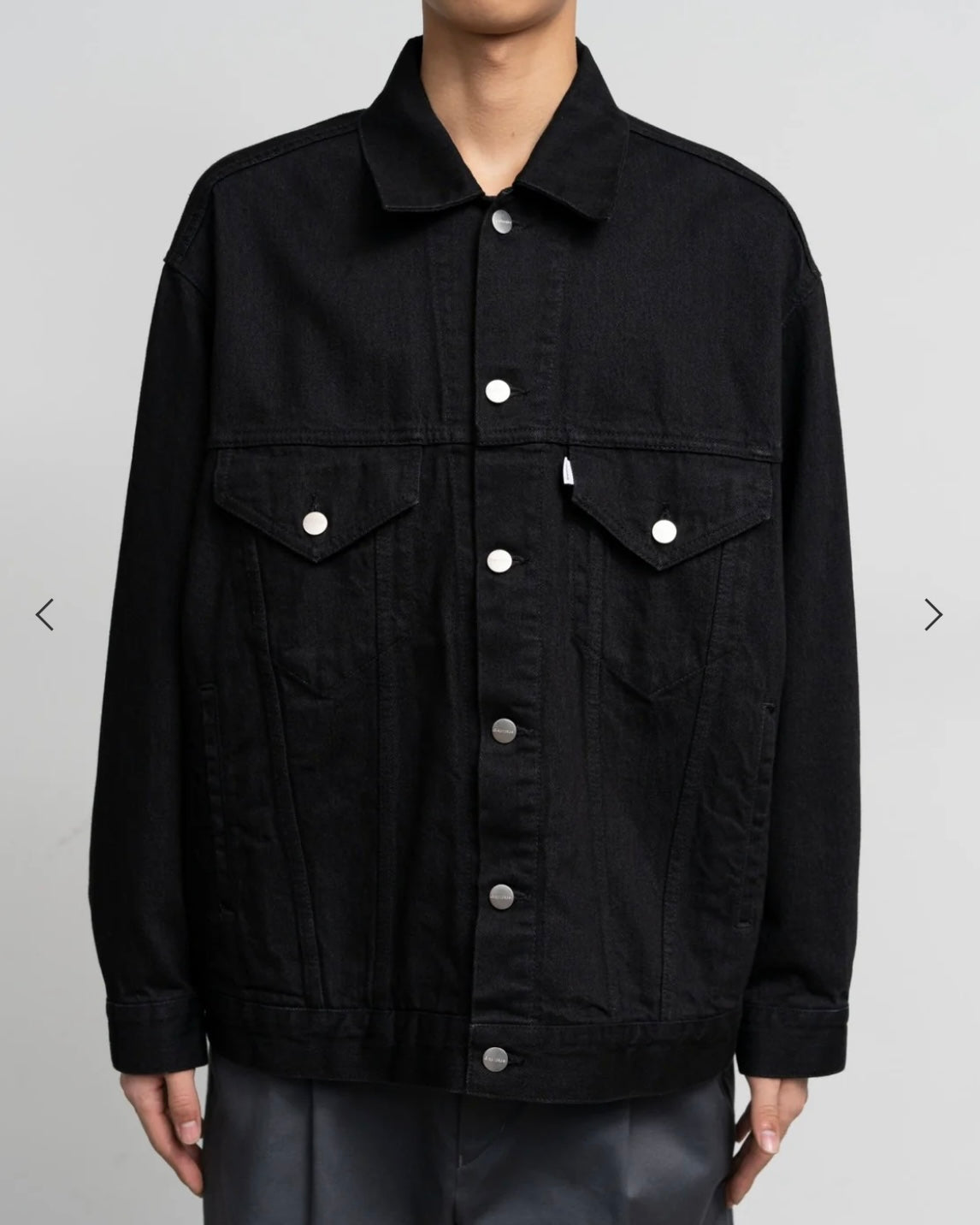 Selvage Denim Trucker Jacket(RIGID.WASHED)