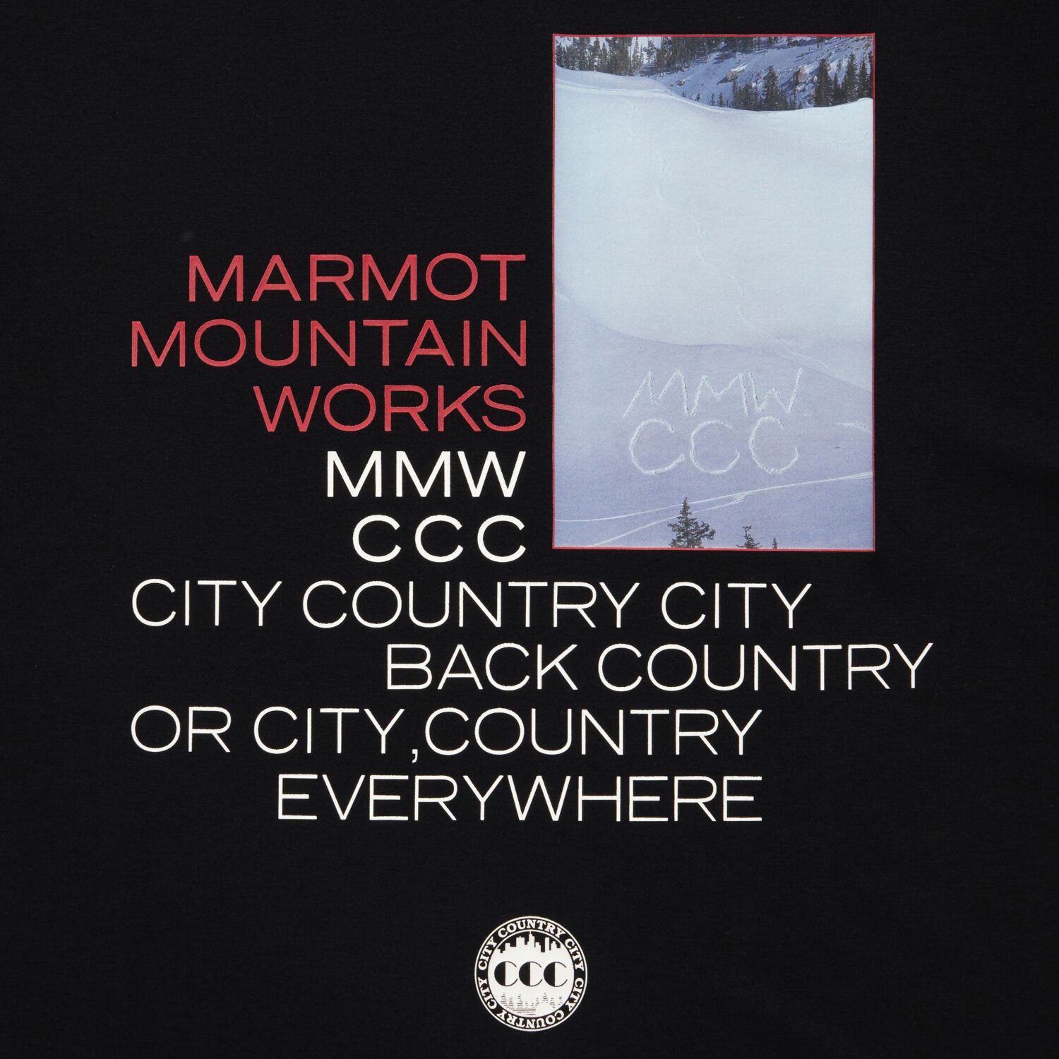 CITY COUNTRY CITYx MARMOT_MMWCCC L/S  T-SHIRT_MMWCCC