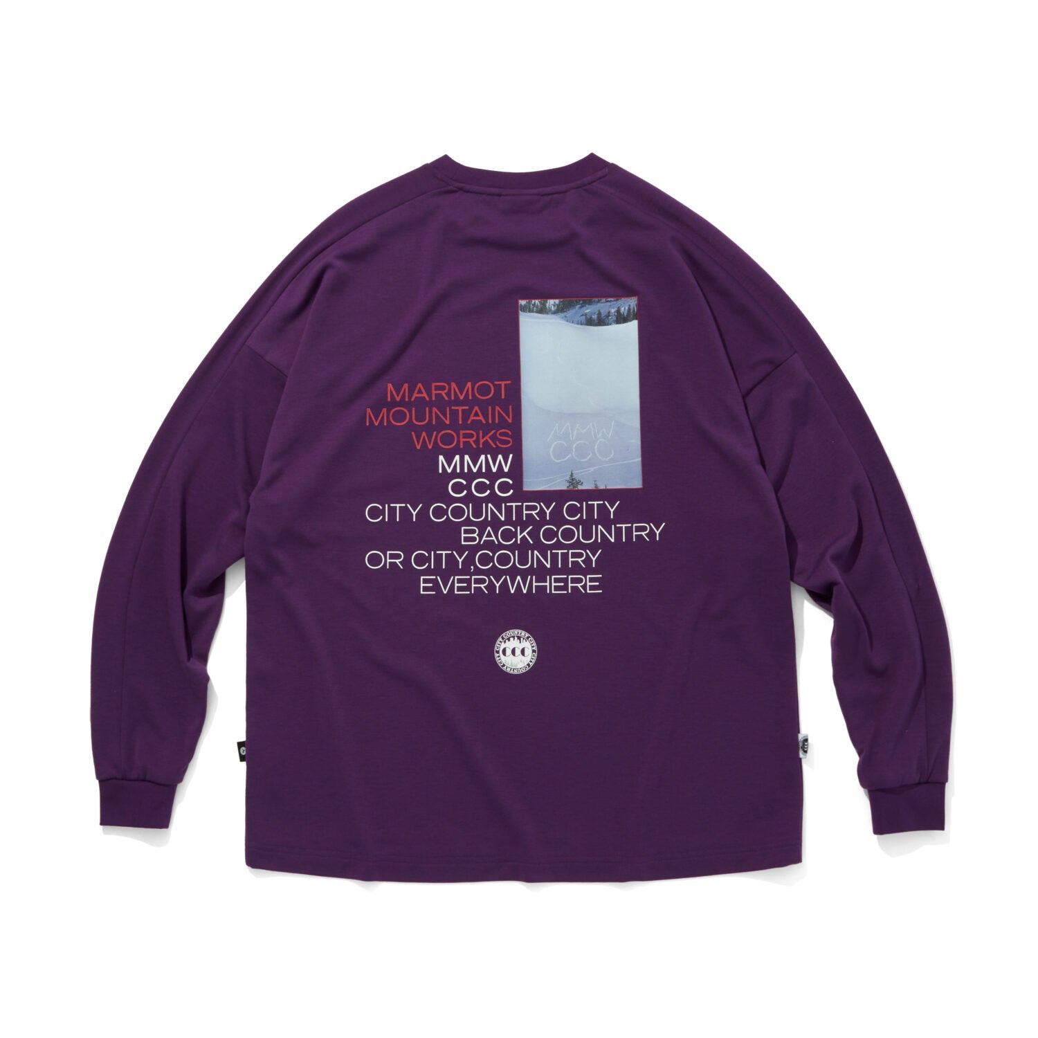 CITY COUNTRY CITYx MARMOT_MMWCCC L/S  T-SHIRT_MMWCCC
