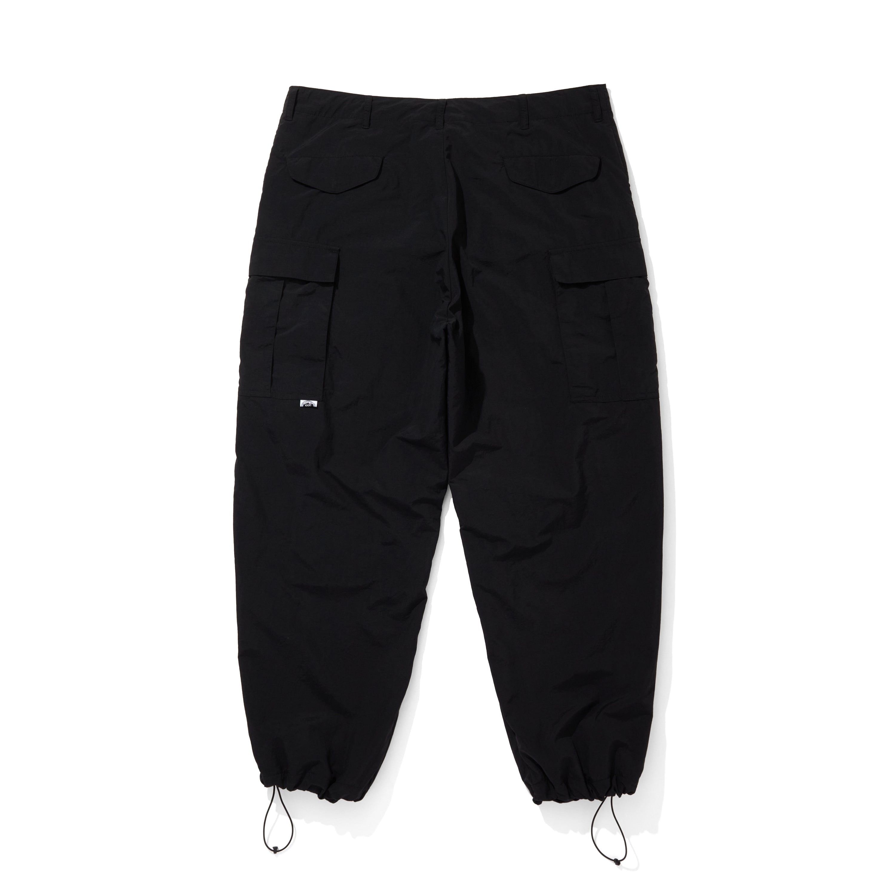 TASLAN NYLON  OVER SIZE PANTS