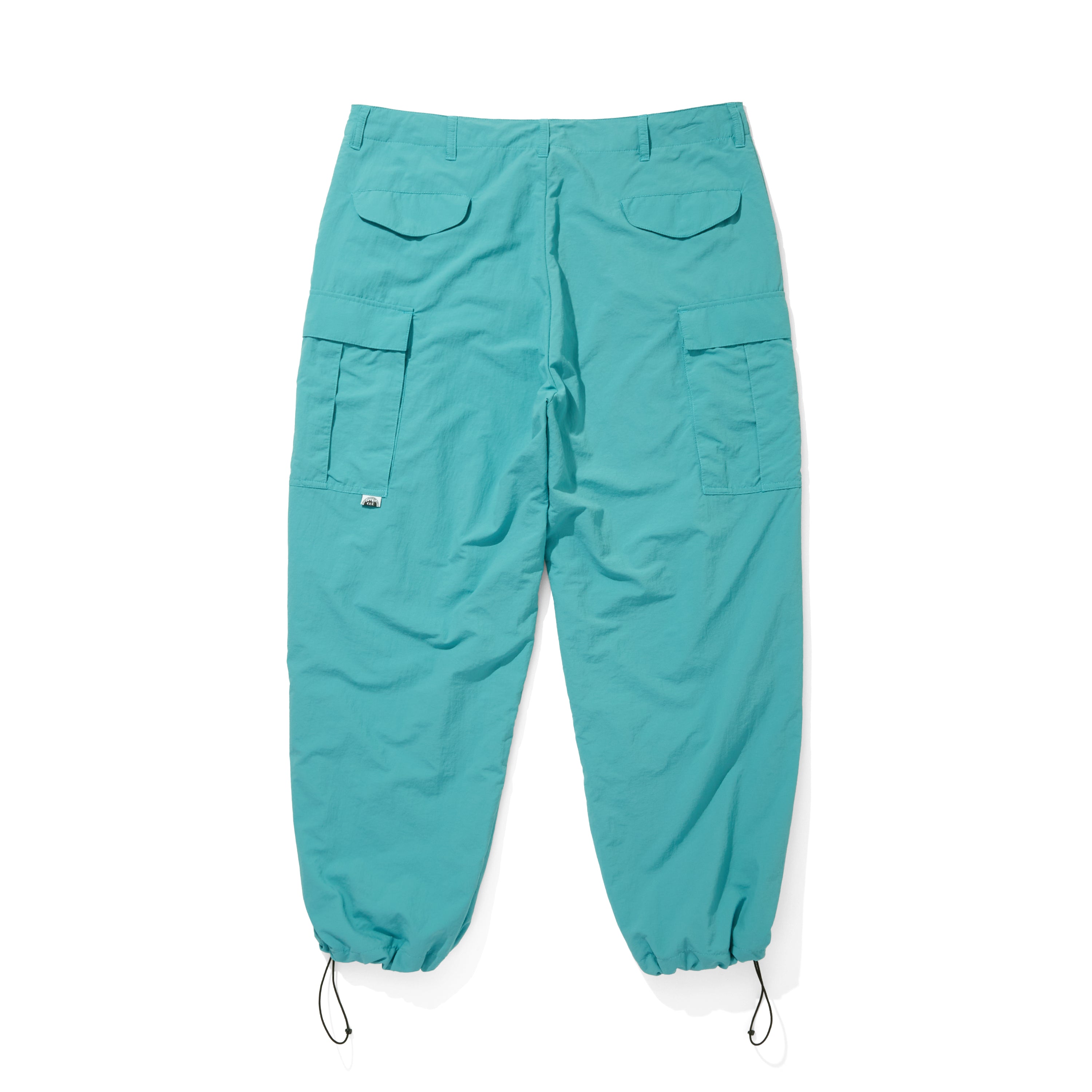 TASLAN NYLON  OVER SIZE PANTS