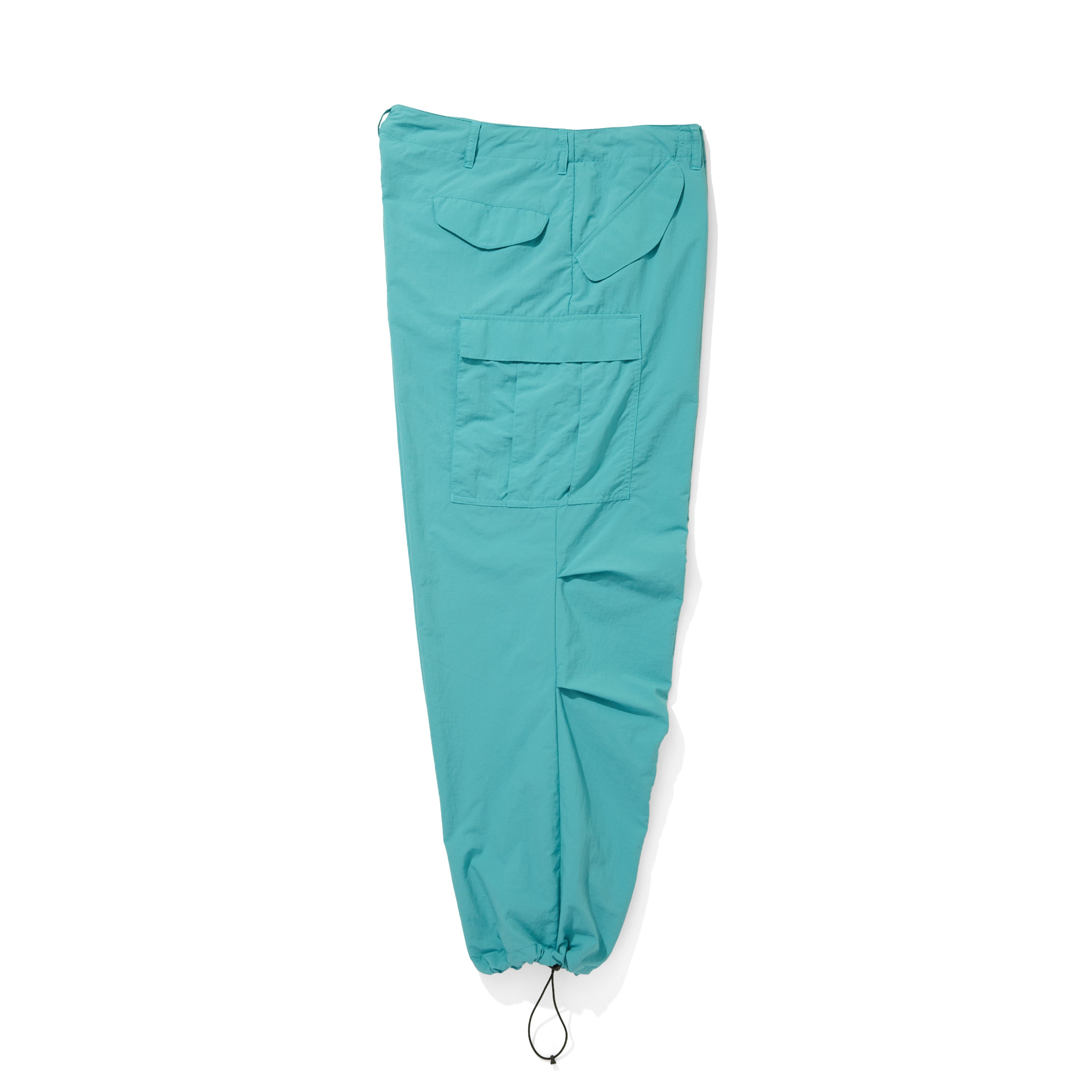 TASLAN NYLON  OVER SIZE PANTS