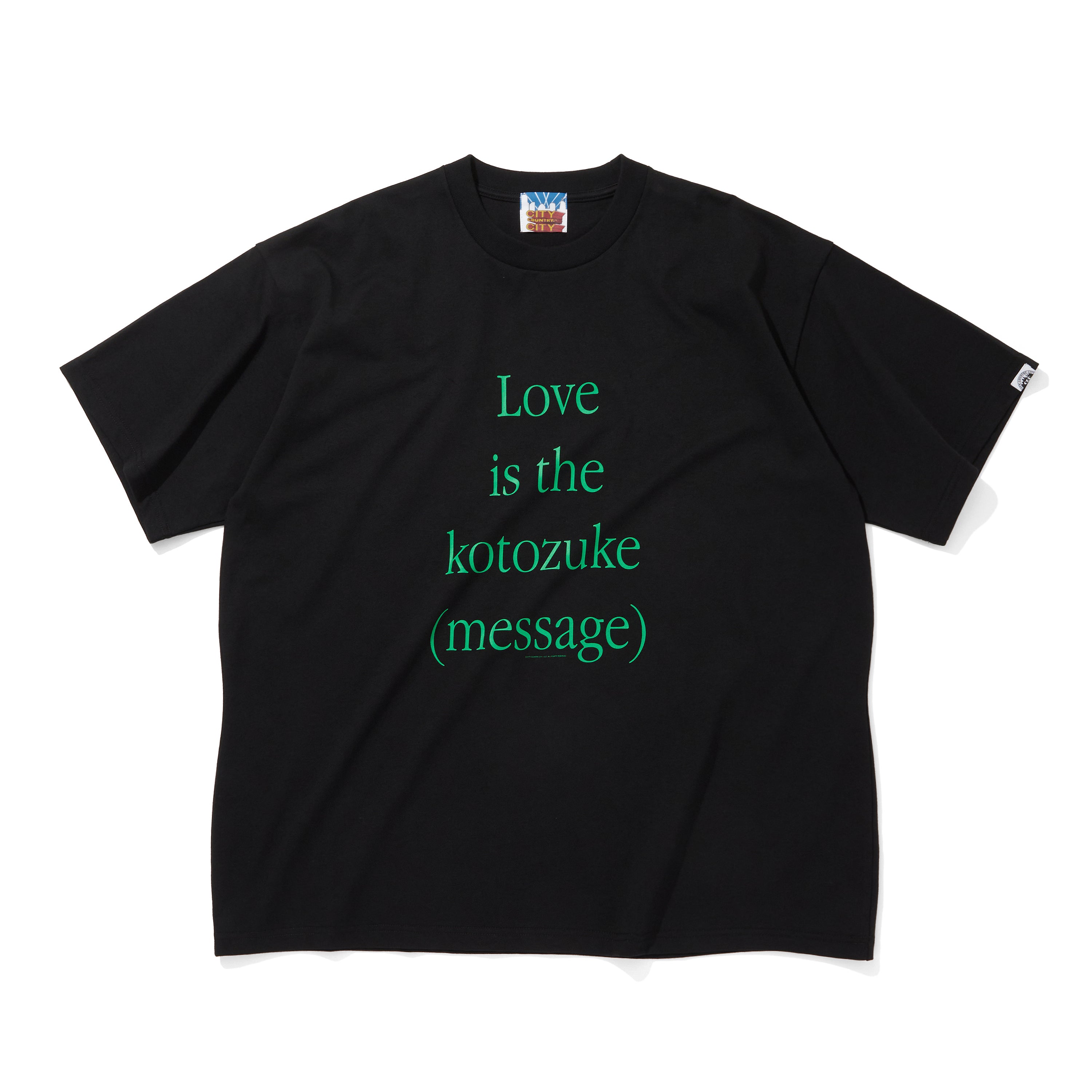 COTTON T-SHIRT_KOTOZUKE