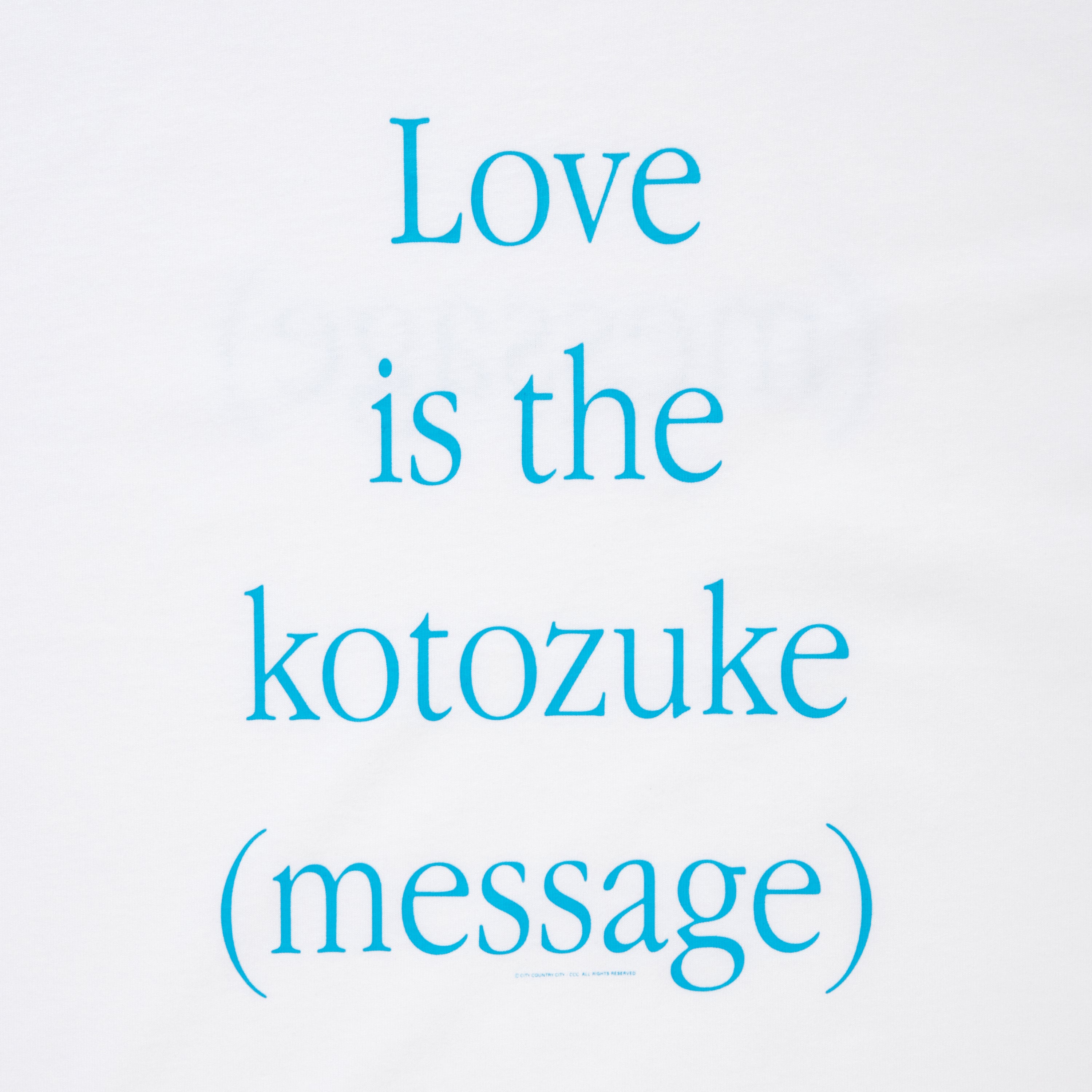 COTTON T-SHIRT_KOTOZUKE
