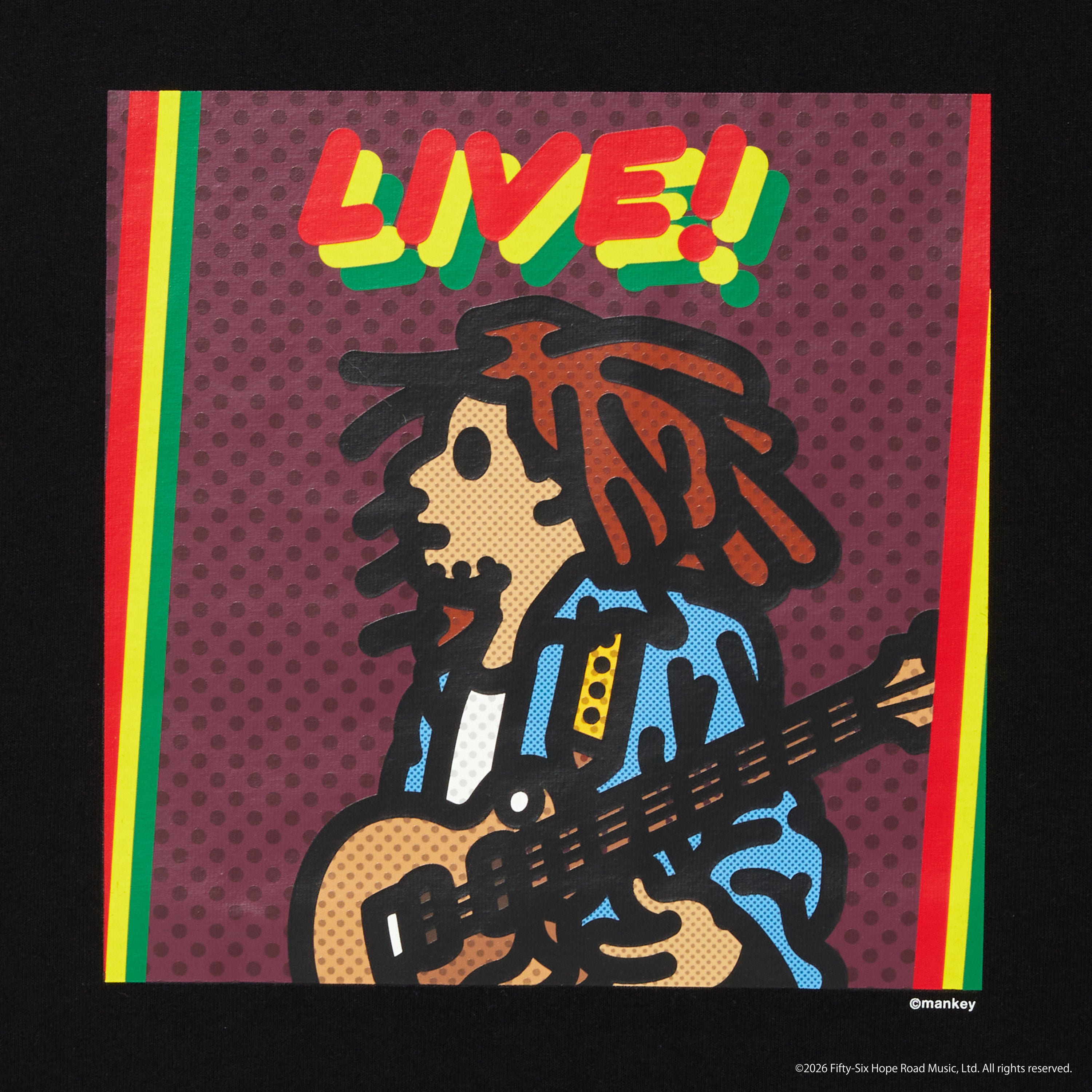 CITY COUNTRY CITY x BOB MARLEY_COTTON T-SHIRT_LIVE!