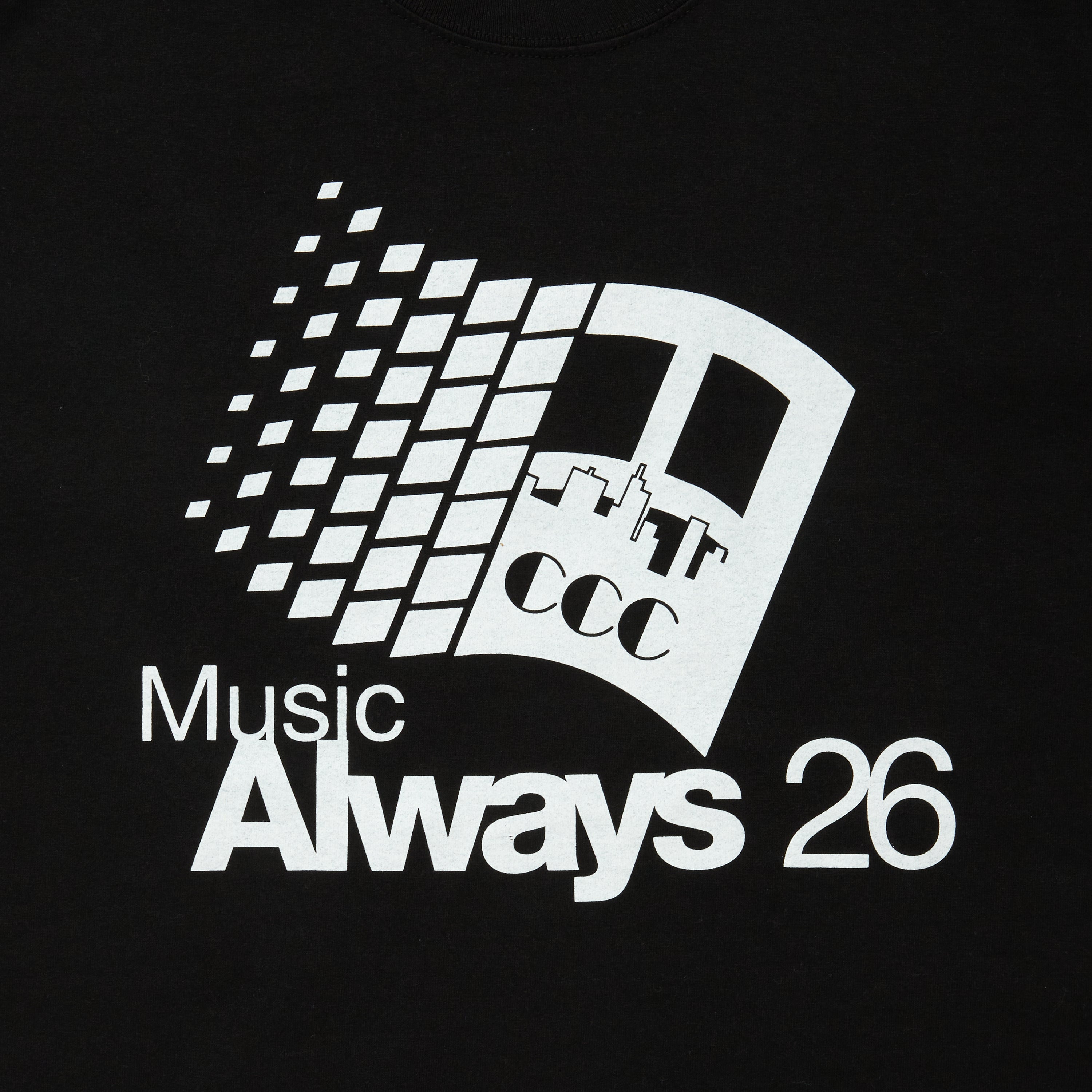 【7/25(土)発売】CITY COUNTRY CITY x IS-NESS_COTTON T-SHIRT_MUSIC ALWAYS
