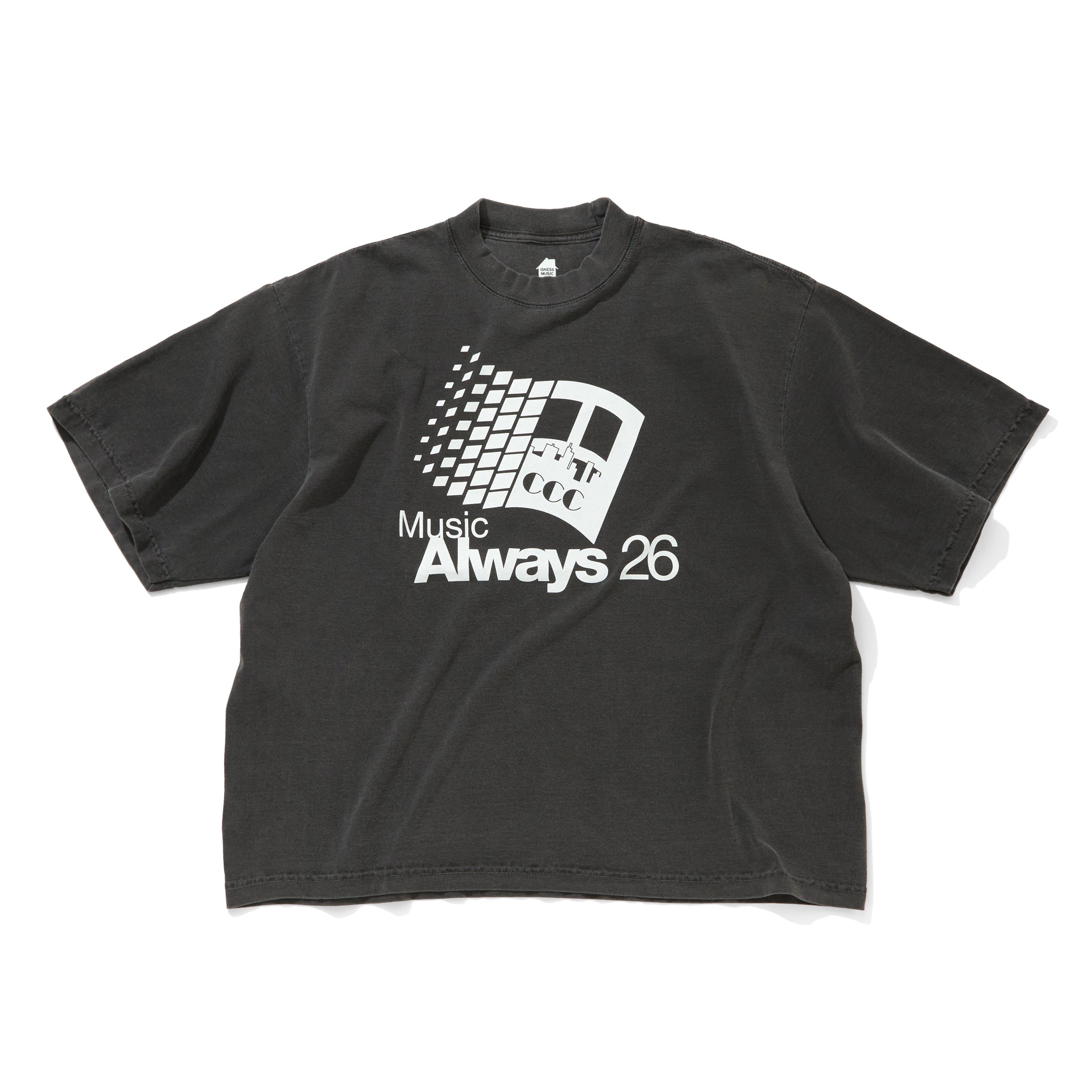 【7/25(土)発売】CITY COUNTRY CITY x IS-NESS_COTTON T-SHIRT_MUSIC ALWAYS