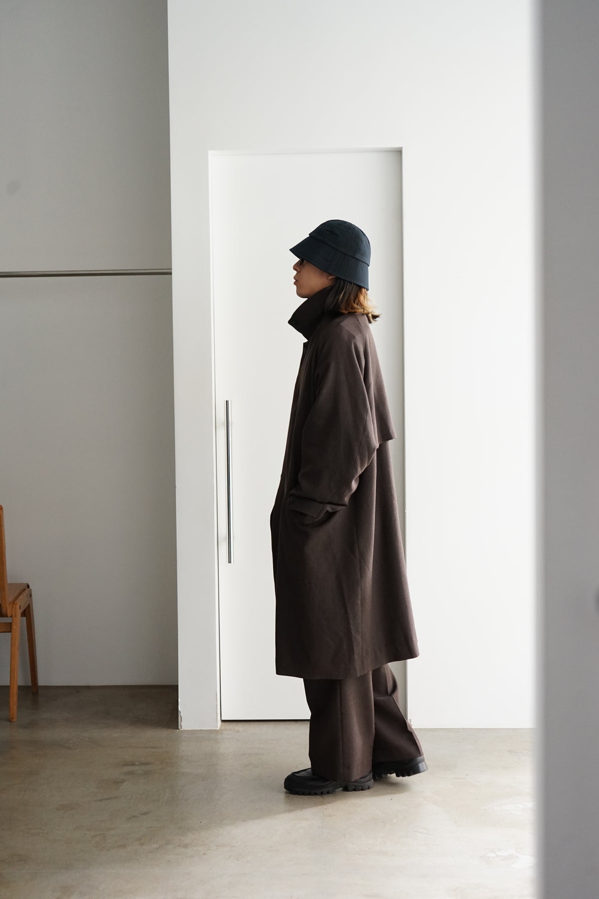 【9/21(月)発売】stirwise別注TUMBLD WOOL SERGE RAGLAN SLEEVES COAT TUMBLD WOOL SERGE