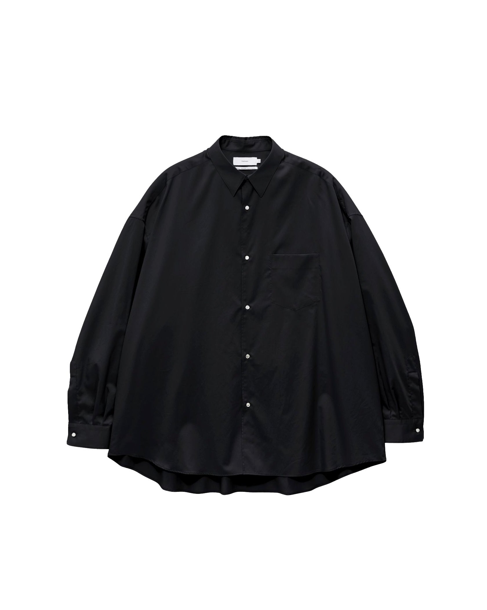 【8/8(土)発売】Silicon Poplin Oversized Regular Collar Shirt