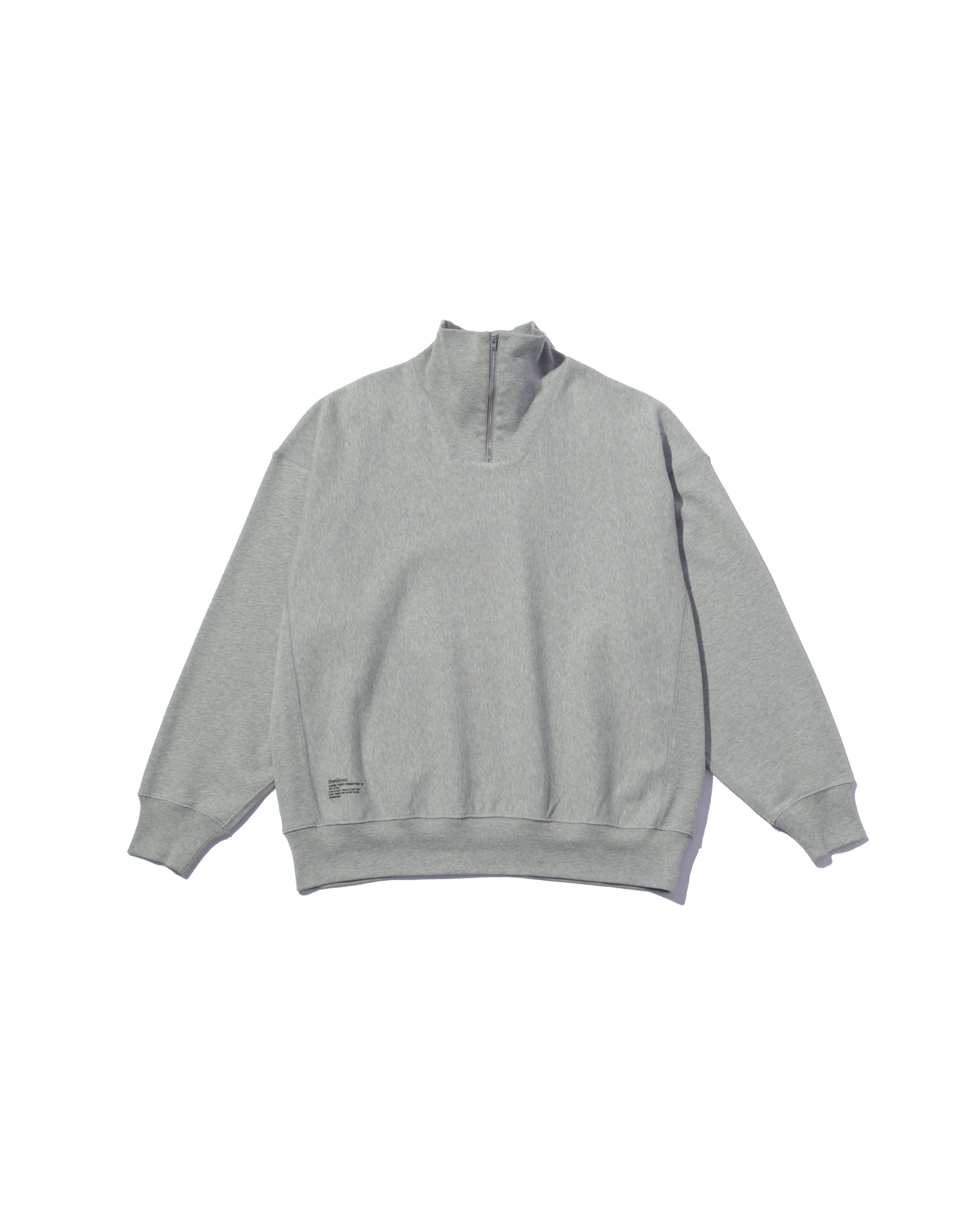 【9/5(土)発売】CLASSIC TERRY SWEAT HALF ZIP