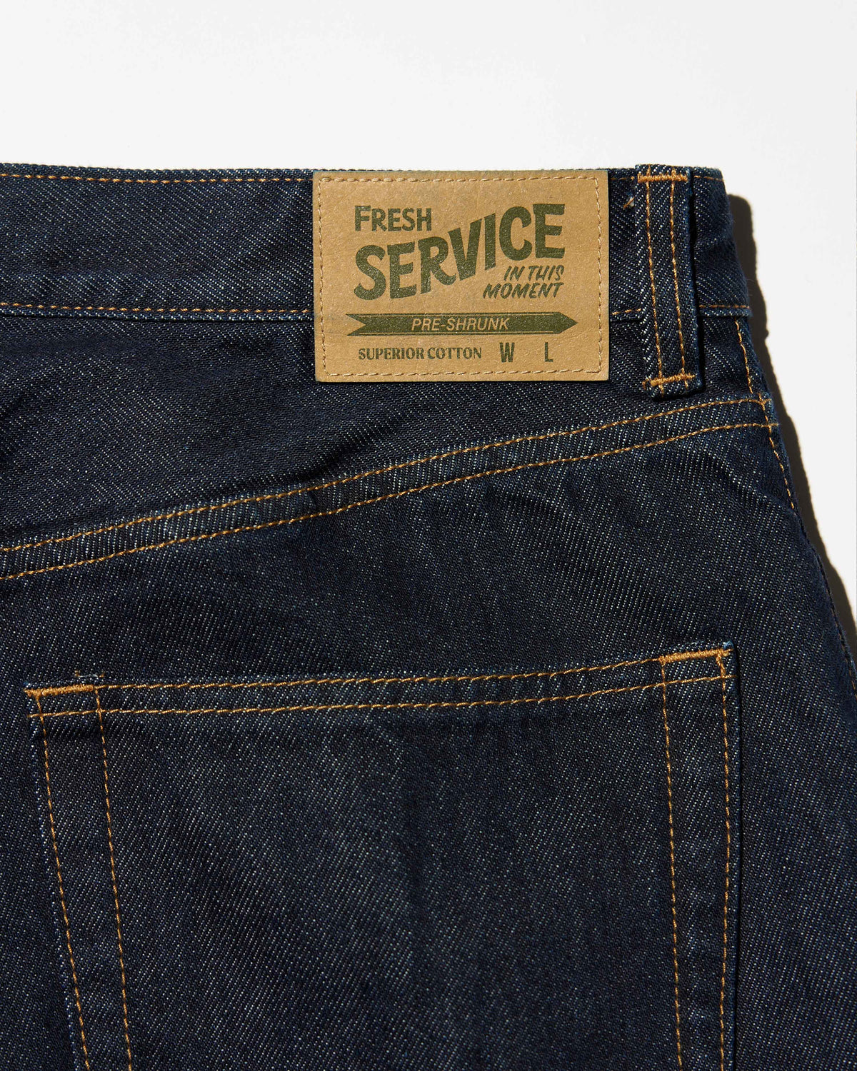 CORPORATE DENIM FIVE POCKET PANTS