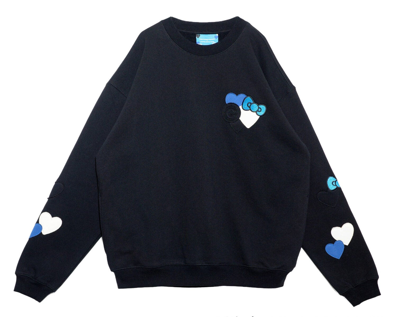 COIN PARKING DELIVERY × SANRIO HOODIE COIN PARKING DELIVERY × SANRIO CHARACTERS PATCHWORK ZIP SWEAT