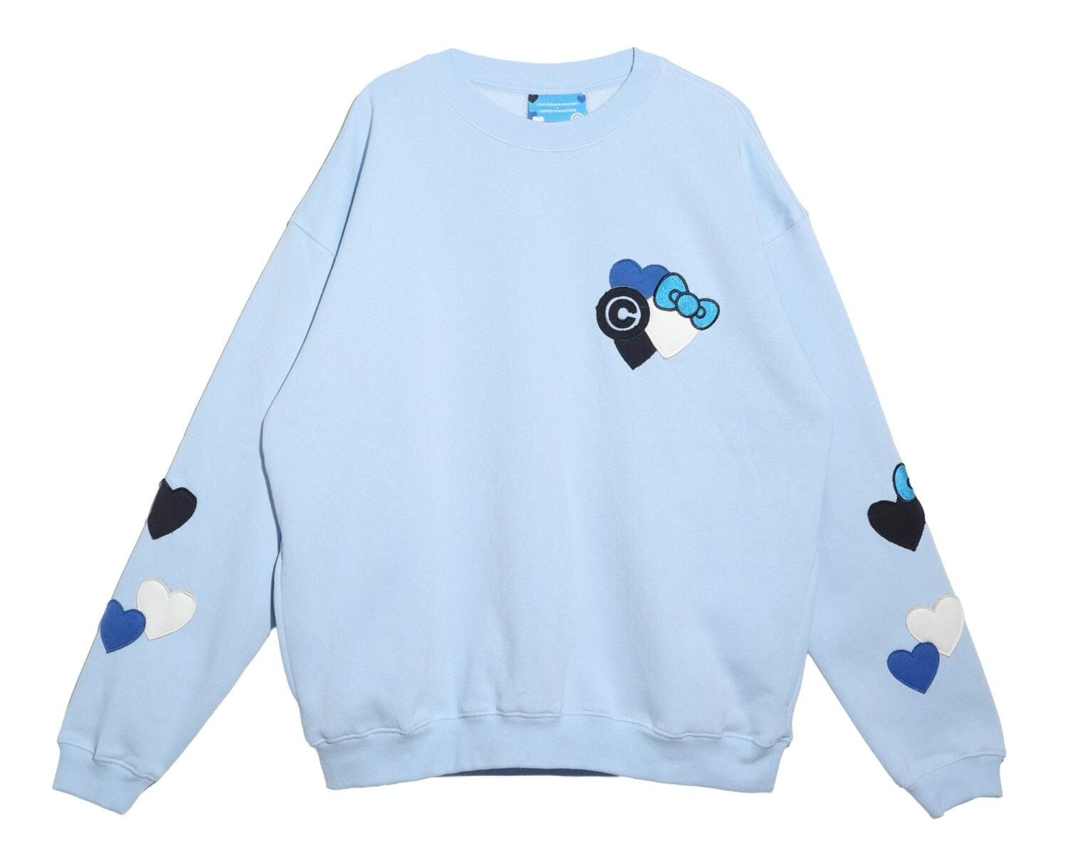 COIN PARKING DELIVERY × SANRIO CHARACTERS PACTHWORK SWEATSHIRT