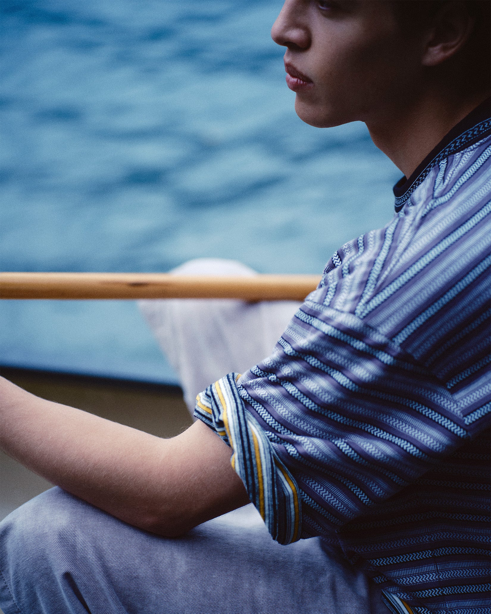 【残り1点】Striped S/S Tee