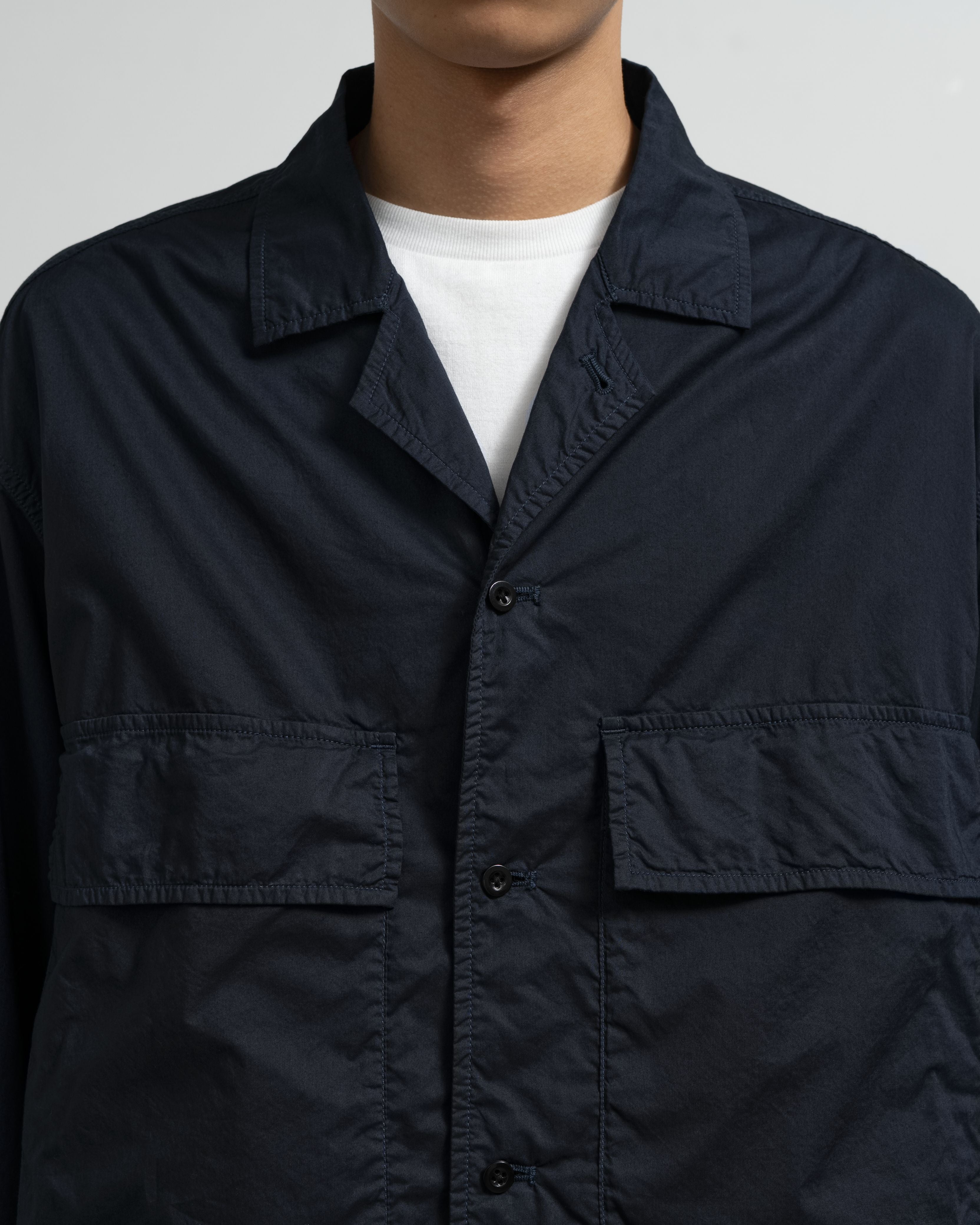 【8/1(土)発売】Garment Dyed Typewriter Fatigue Shirt