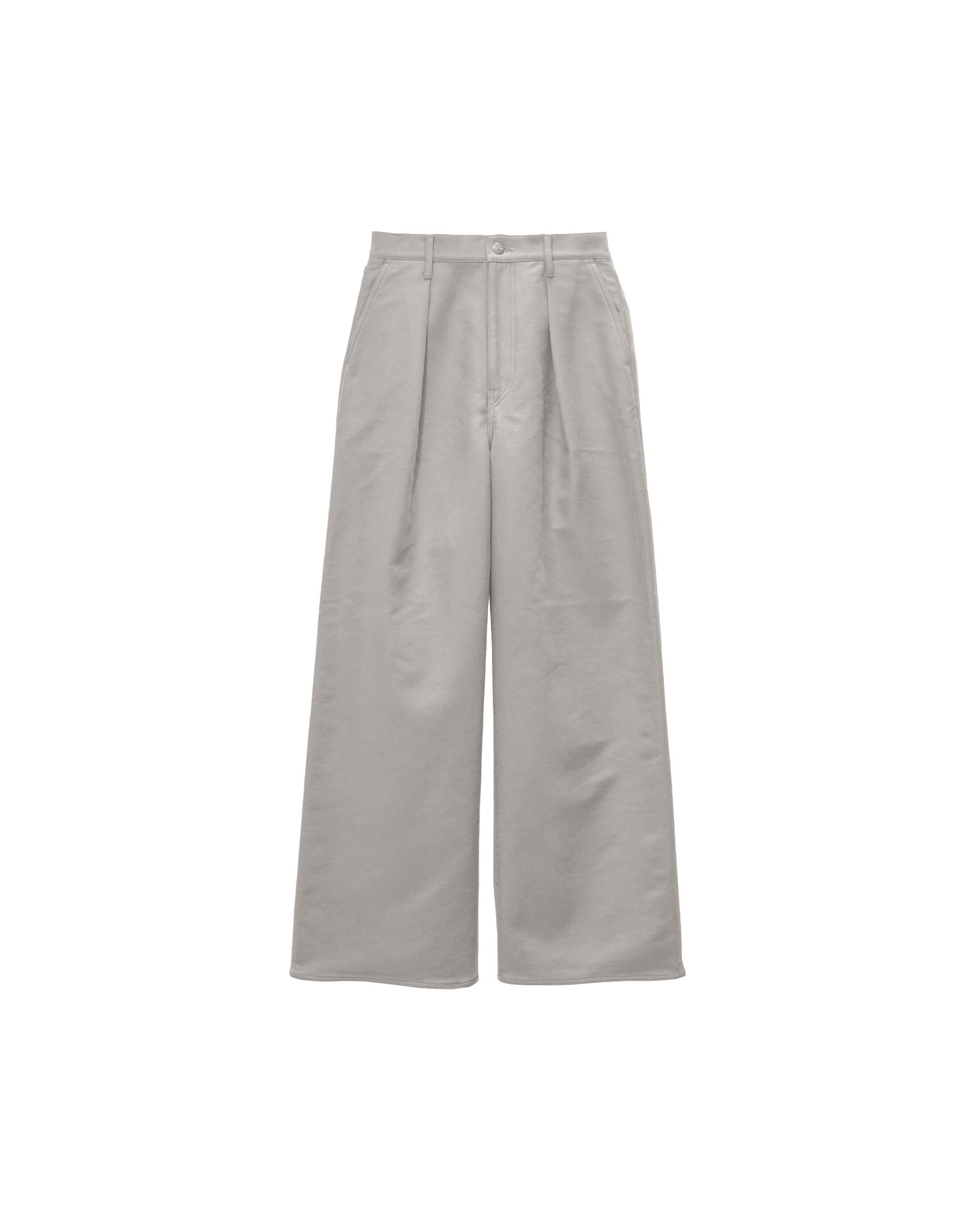 【8/8(土)発売】Cotton Double Serge Two Tuck Wide Pants
