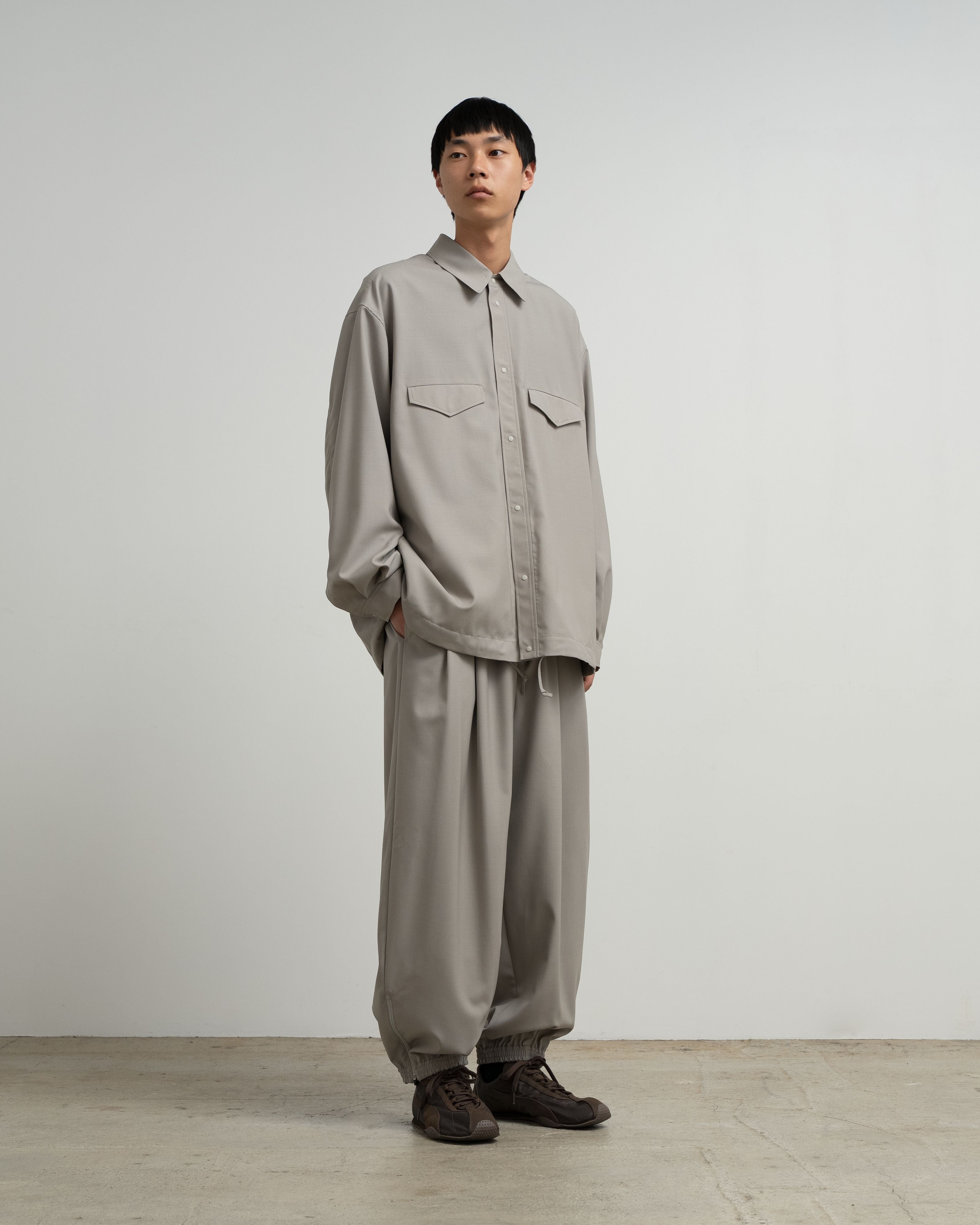 【8/22(土)発売】Wool Ripstop Two Tuck Training Pants