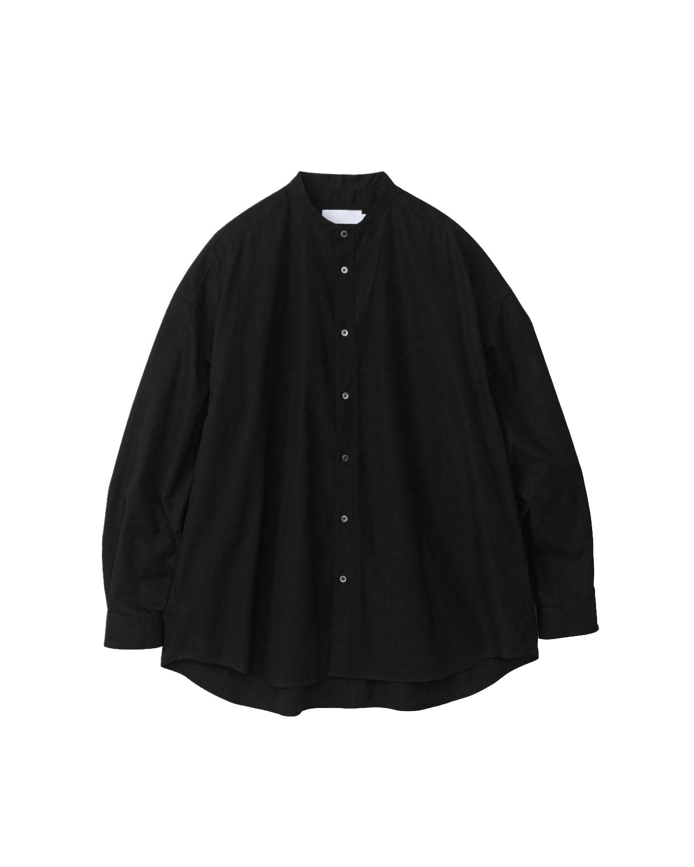 【7/11(土)発売】High Count Broad L/S Oversized Band Collar Shirt