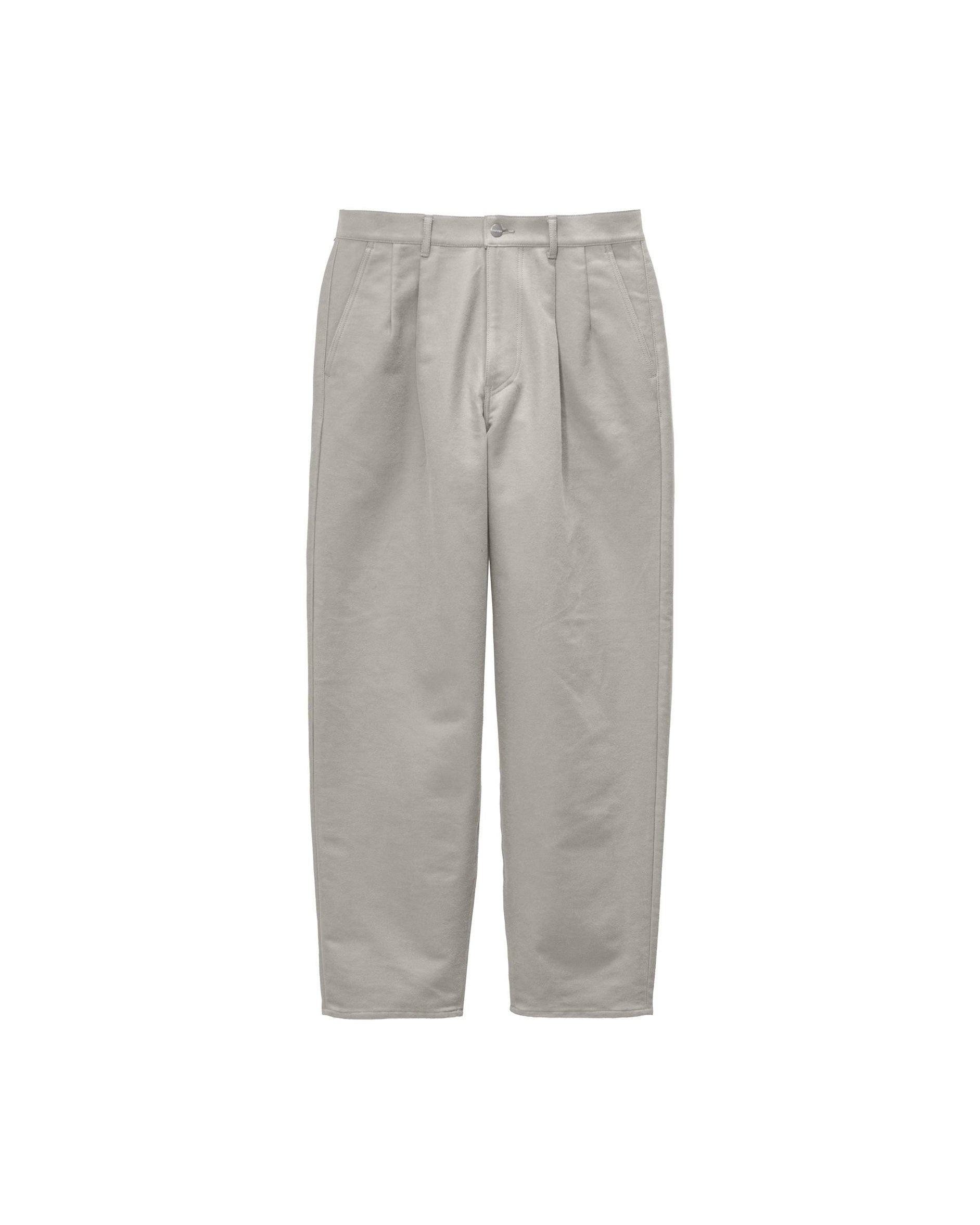 【8/8(土)発売】Cotton Double Serge Two Tuck Tapered Pants