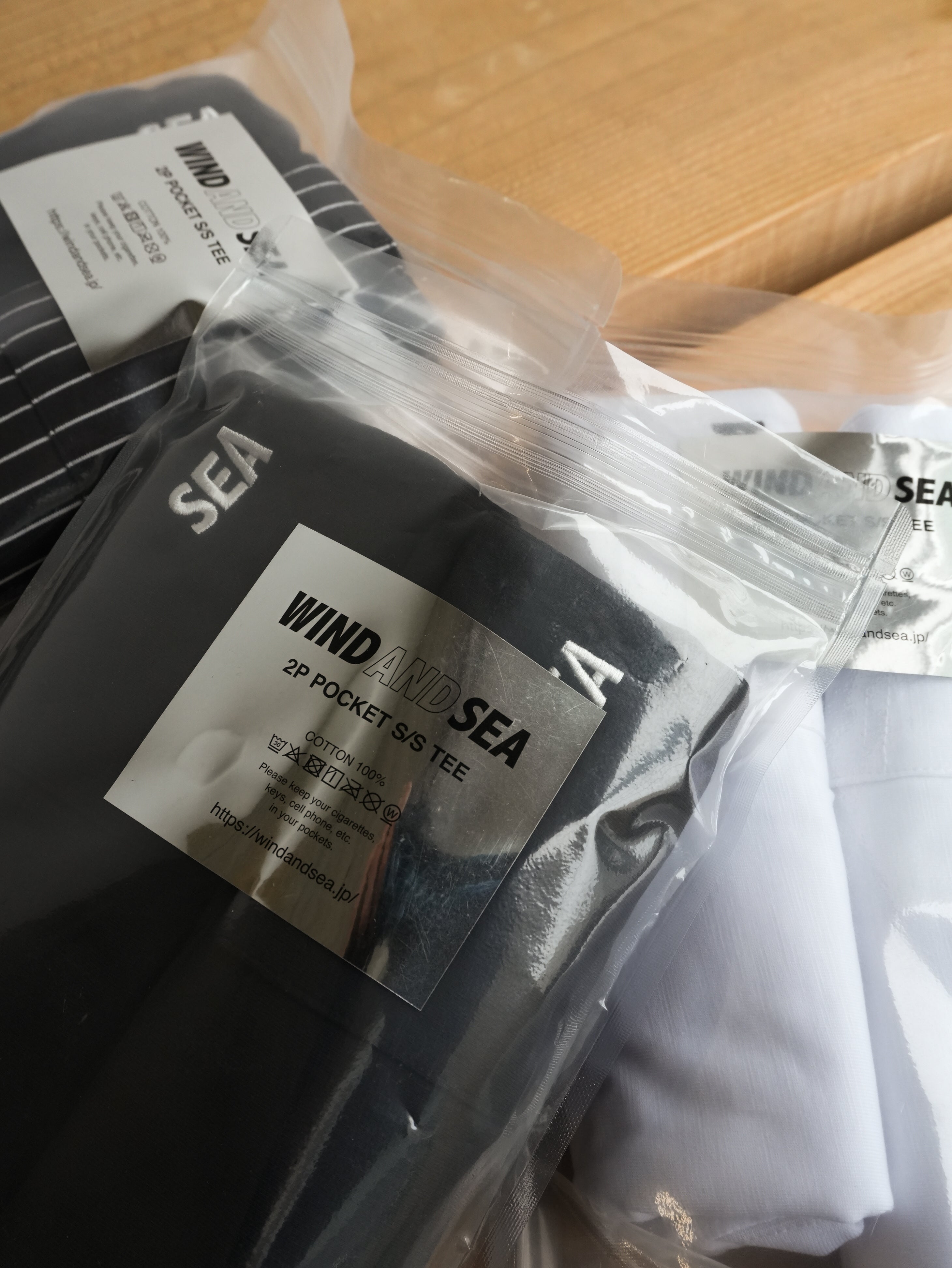 【26SS】SEA ESS 2P POCKET S/S TEE