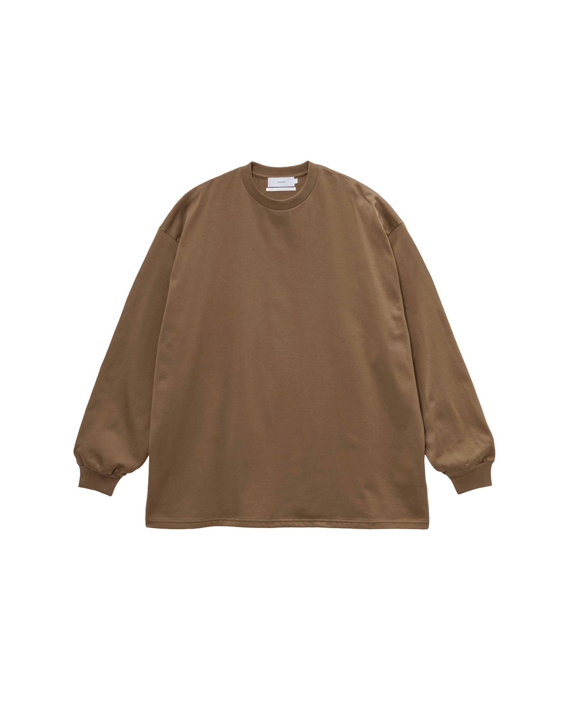 【8/1(土)発売】Tri Spun Cotton L/S Oversized Tee