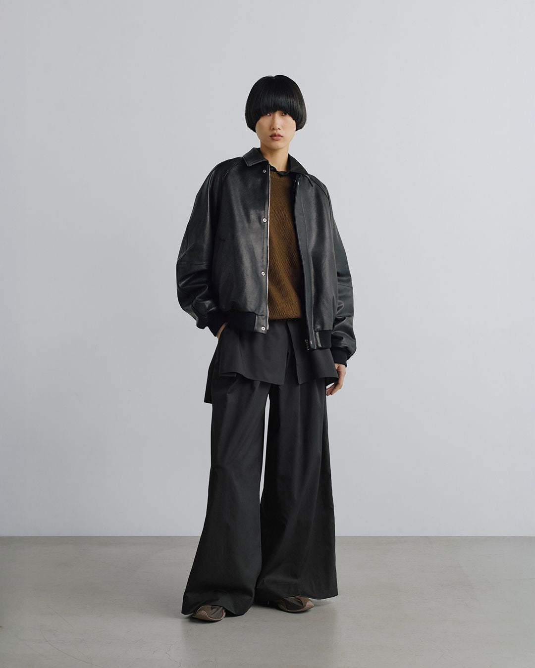 【8/29(土)発売】Cow Leather Raglan Blouson