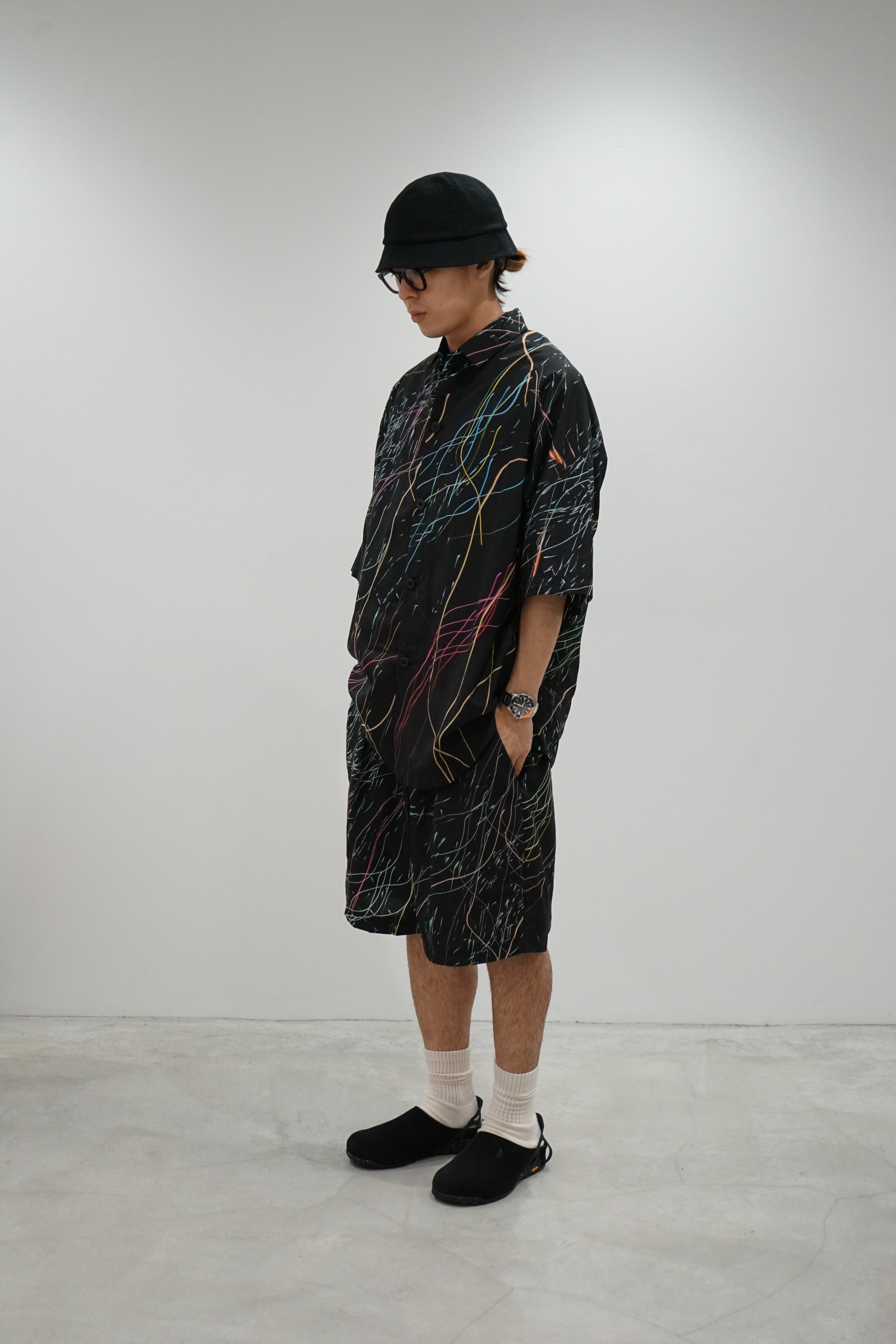 CARTRIDGE SHIRT S/S HOVERLAYER Display（#FIRE WORKS）