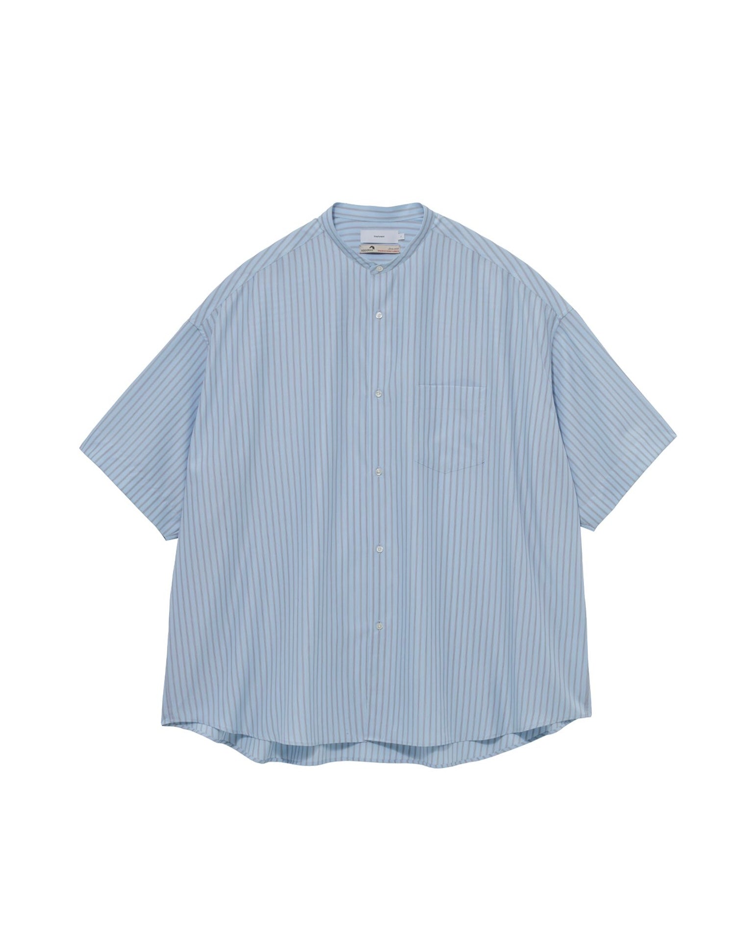 【6/6(土)発売】SIDOGRAS S/S Oversized Band Collar Shirt