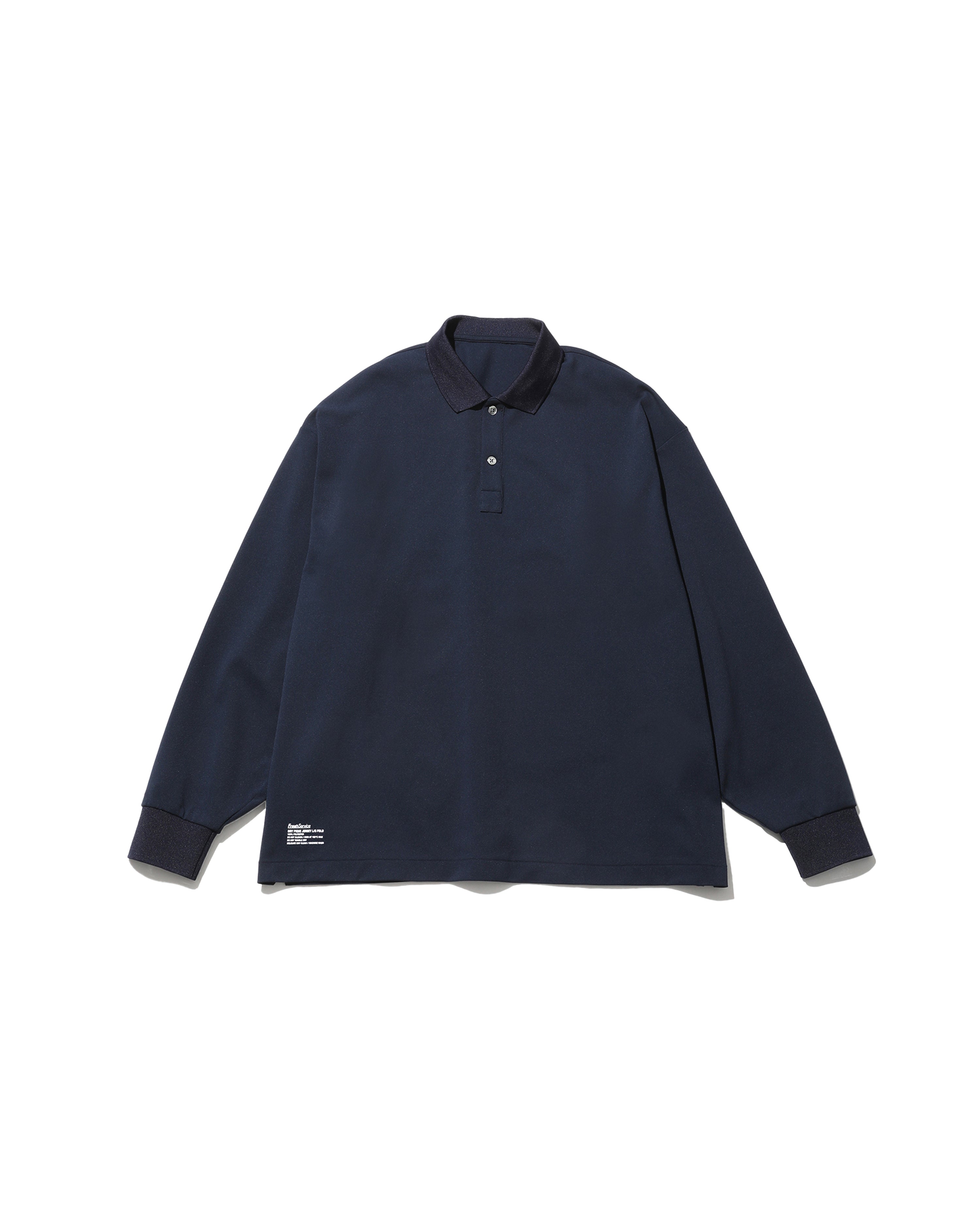 DRY PIQUE JERSEY L/S POLO