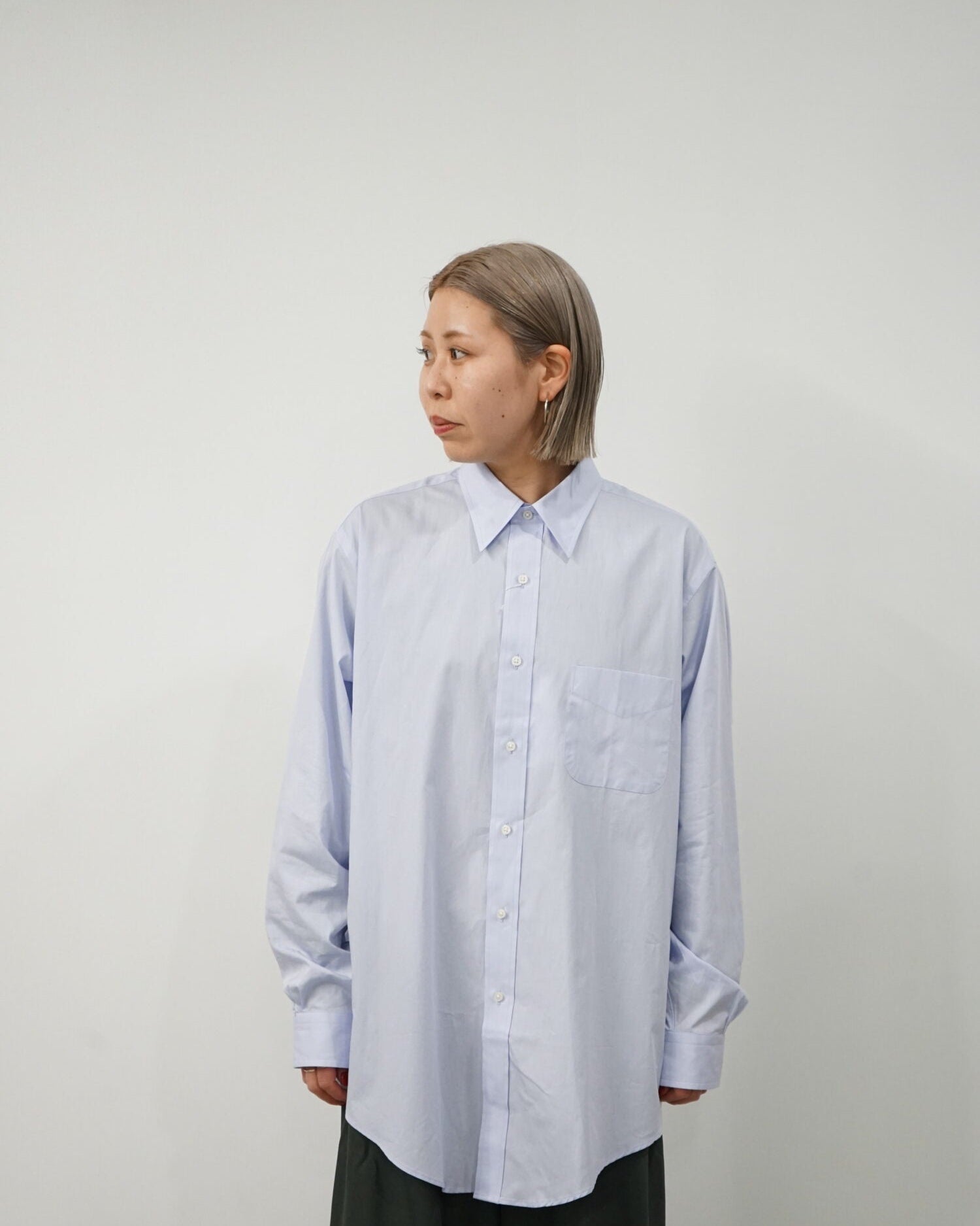 COTTON BROAD REGULAR COLLAR