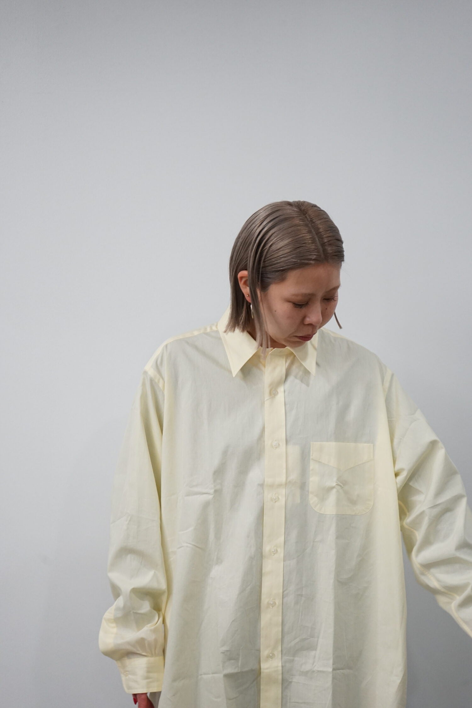 COTTON BROAD REGULAR COLLAR