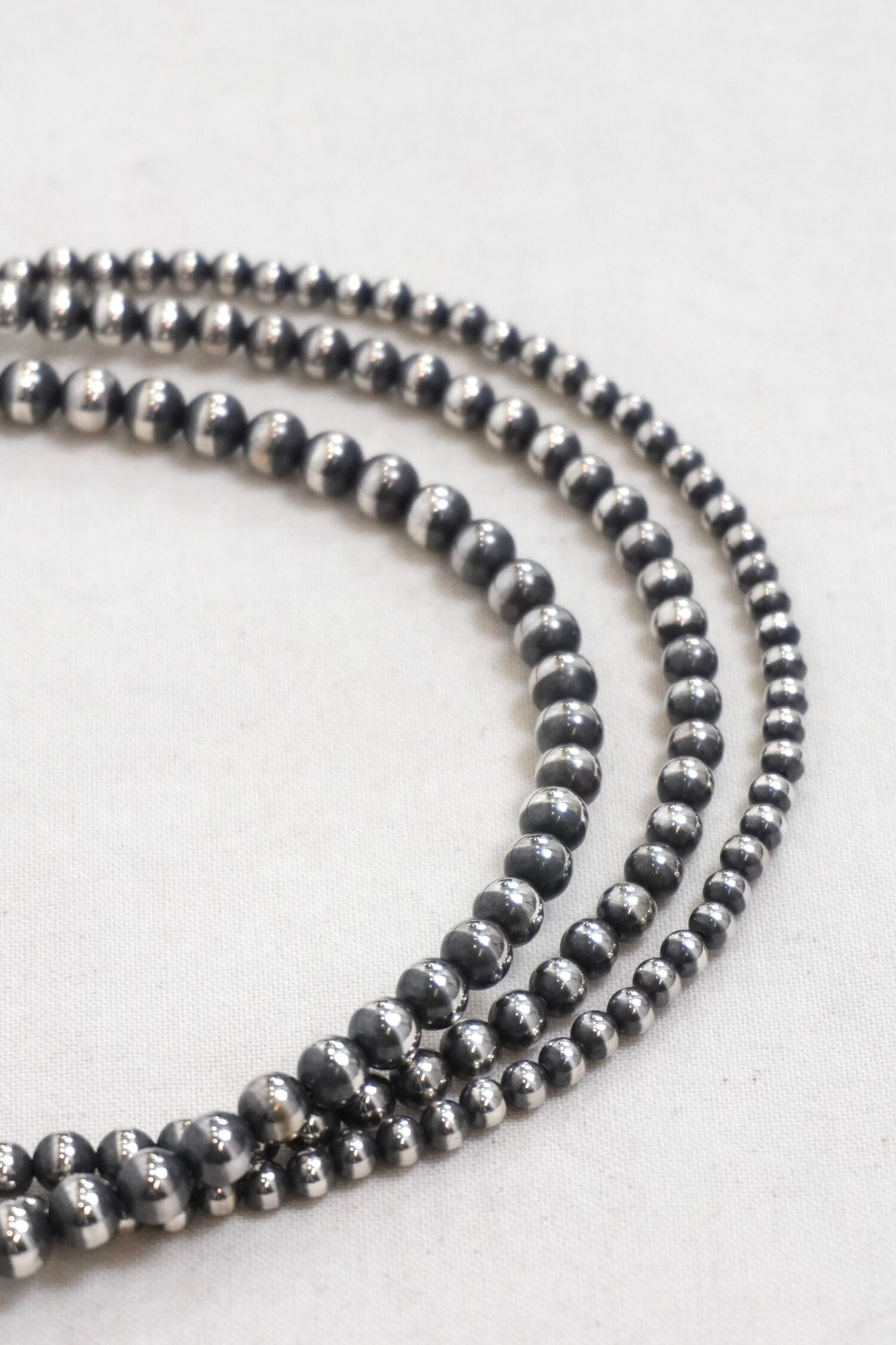 5mm/45cm SILVER NECKLACE