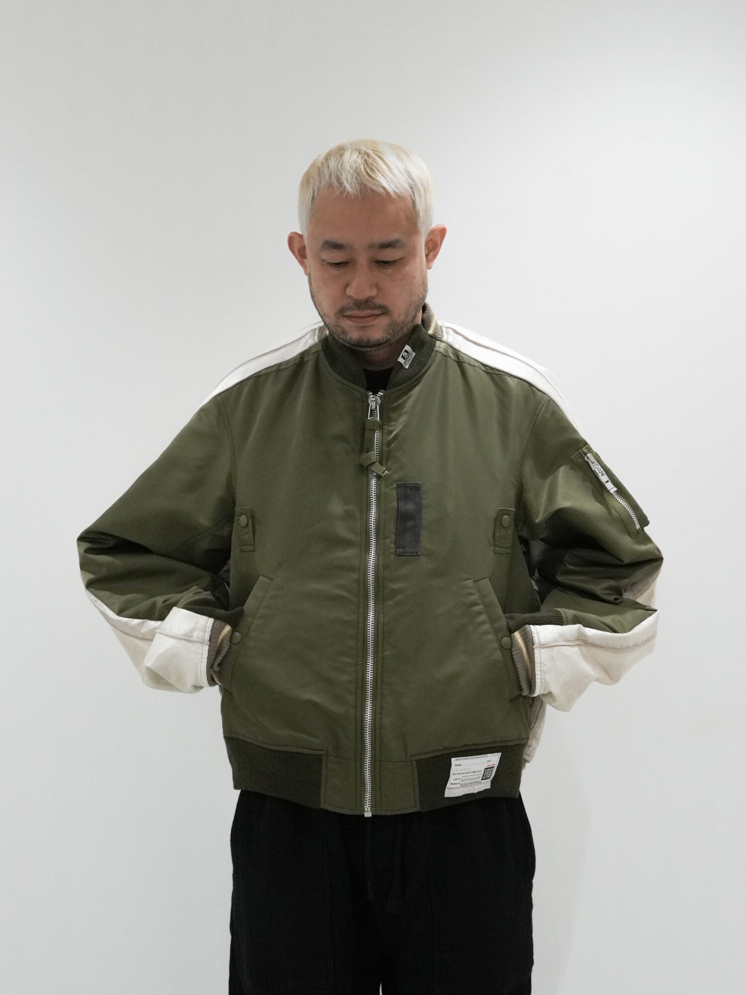 Front Back Combined Flight Jacket