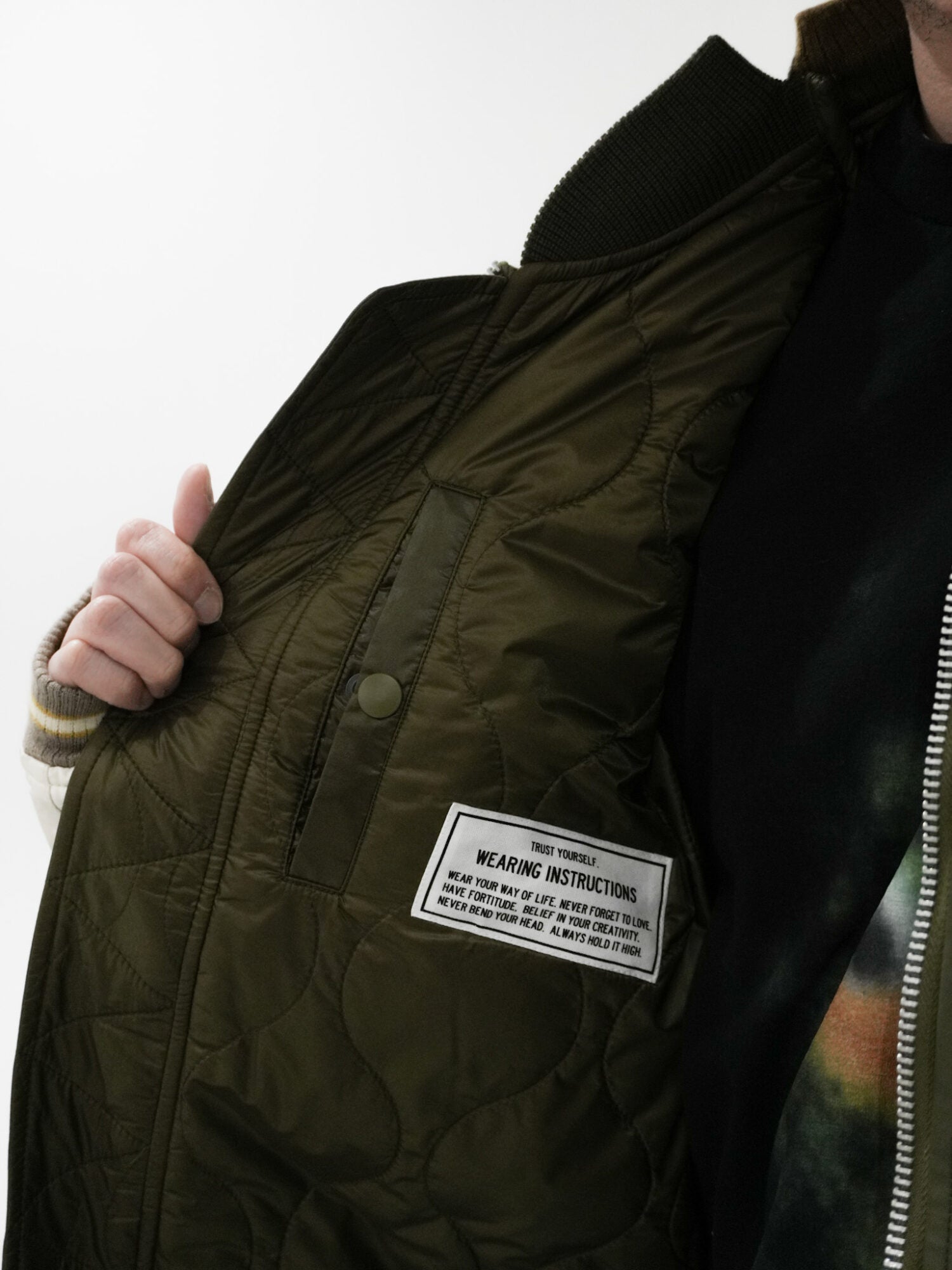 Front Back Combined Flight Jacket